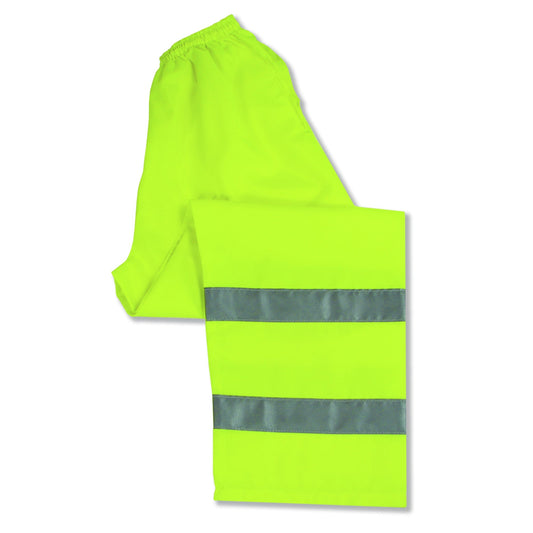 Yellow/Lime Safety Pants - ERB - Lightweight Polyester