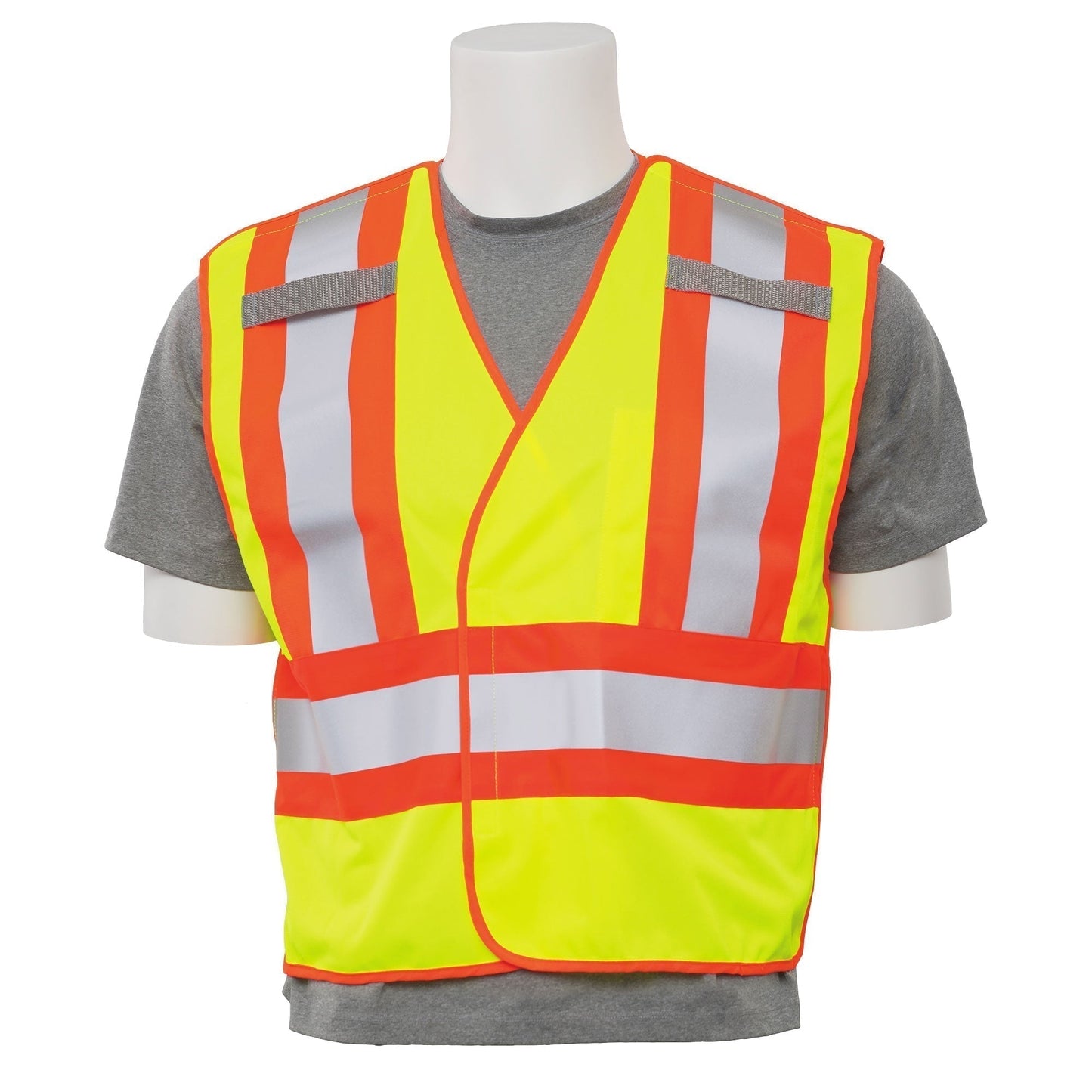 Yellow/Lime Safety Vest - ERB - Breakaway Design