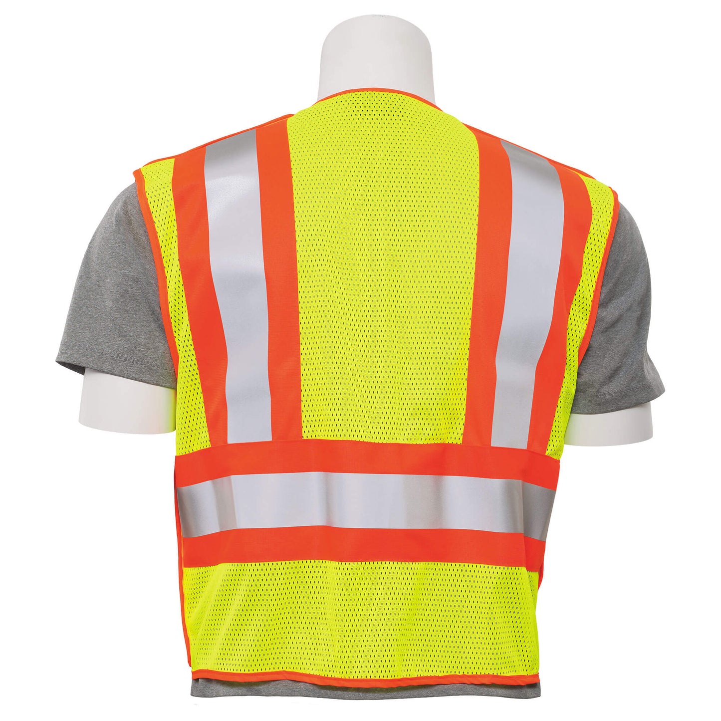 Yellow/Lime Safety Vest - ERB - Breakaway Design