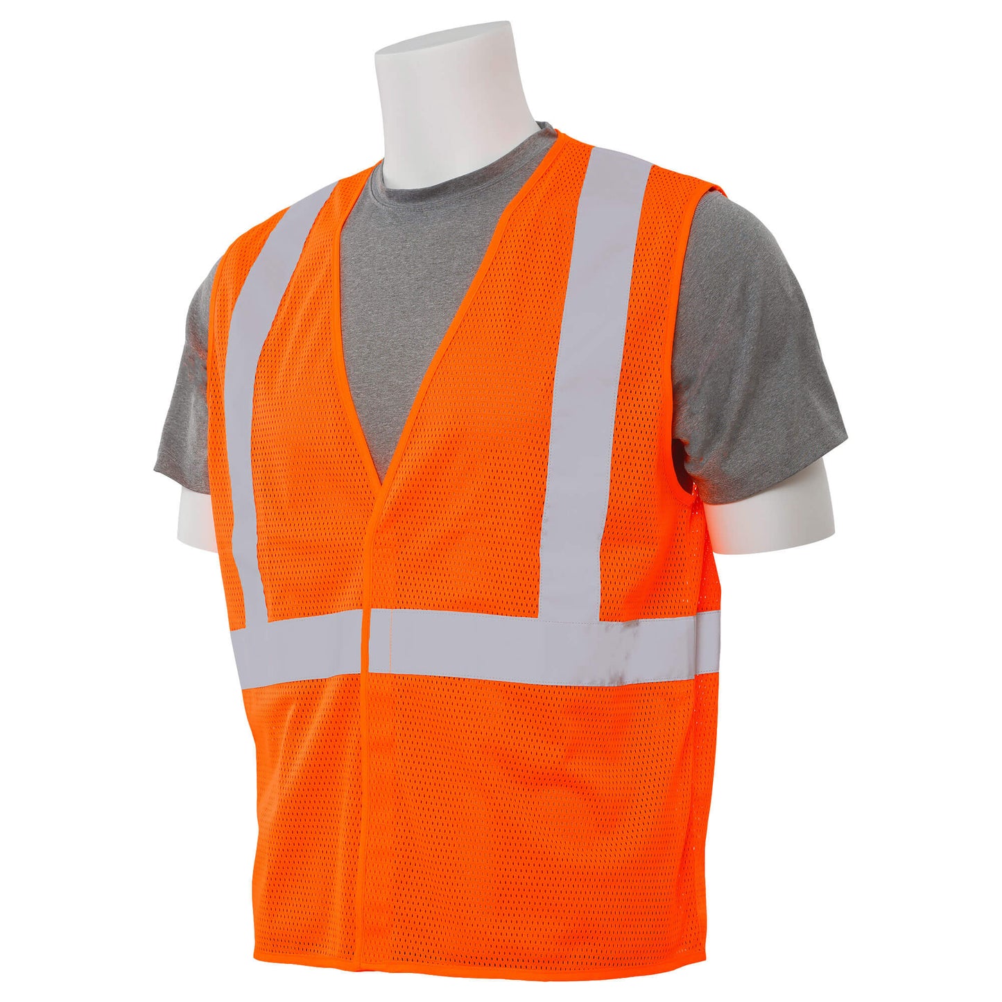 Yellow/Lime Safety Vests - ERB - Durable Mesh Design