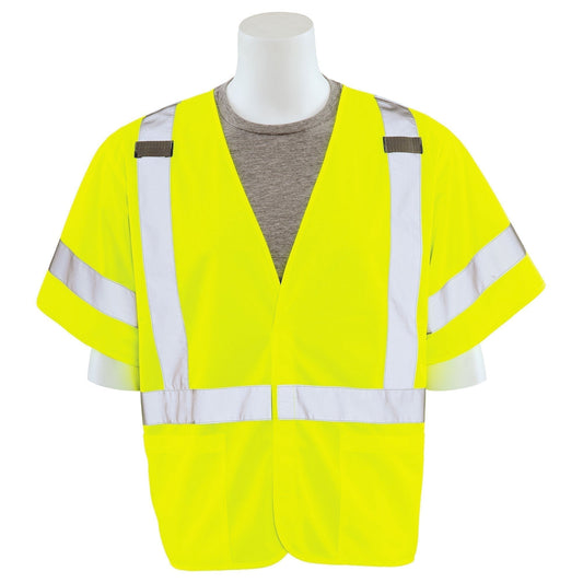 Yellow/Lime Safety Vests - ERB - Reflective Design