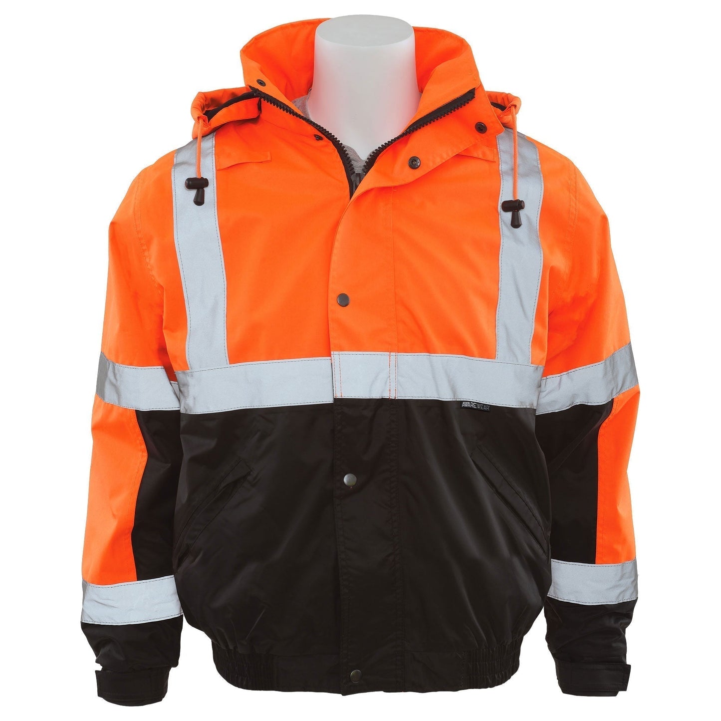 Yellow/Black Safety Jacket - ERB - High Visibility