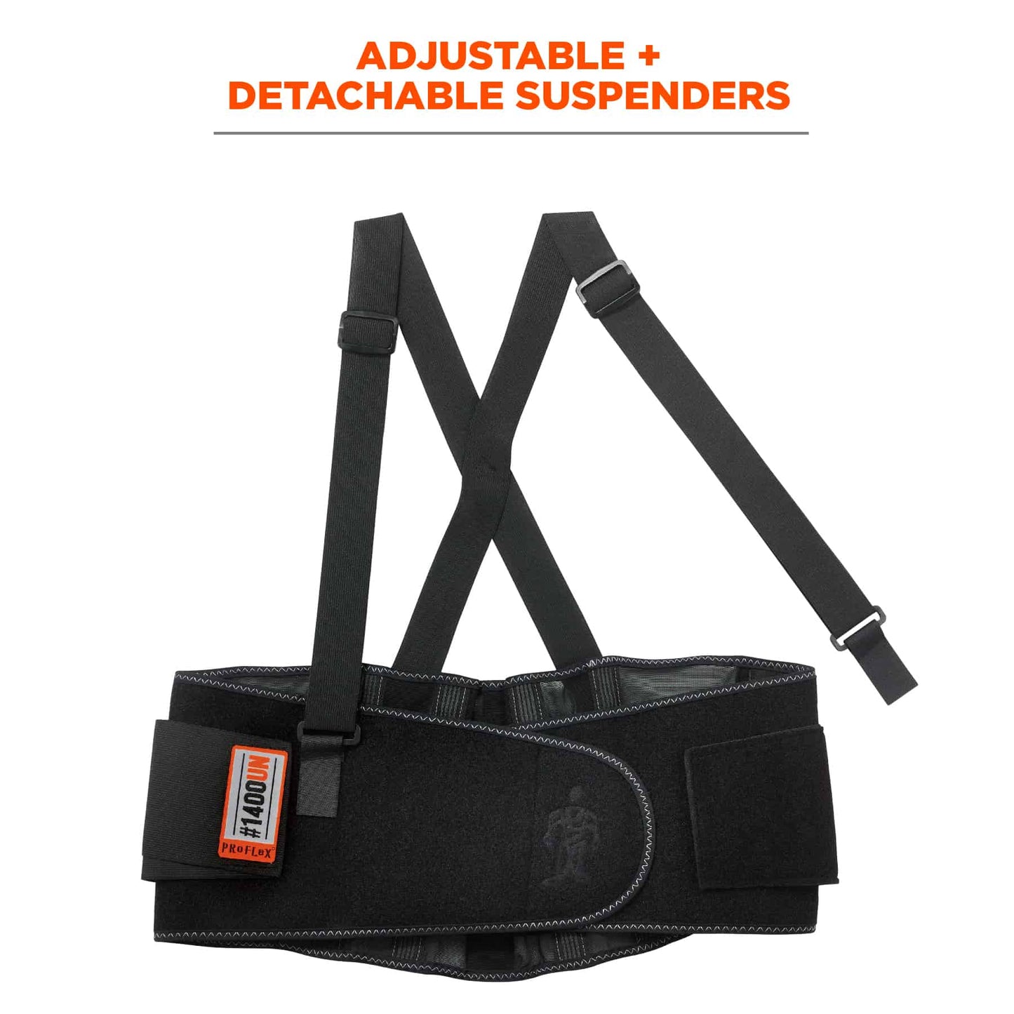 Black Back Supports - Ergodyne - Adjustable Comfort
