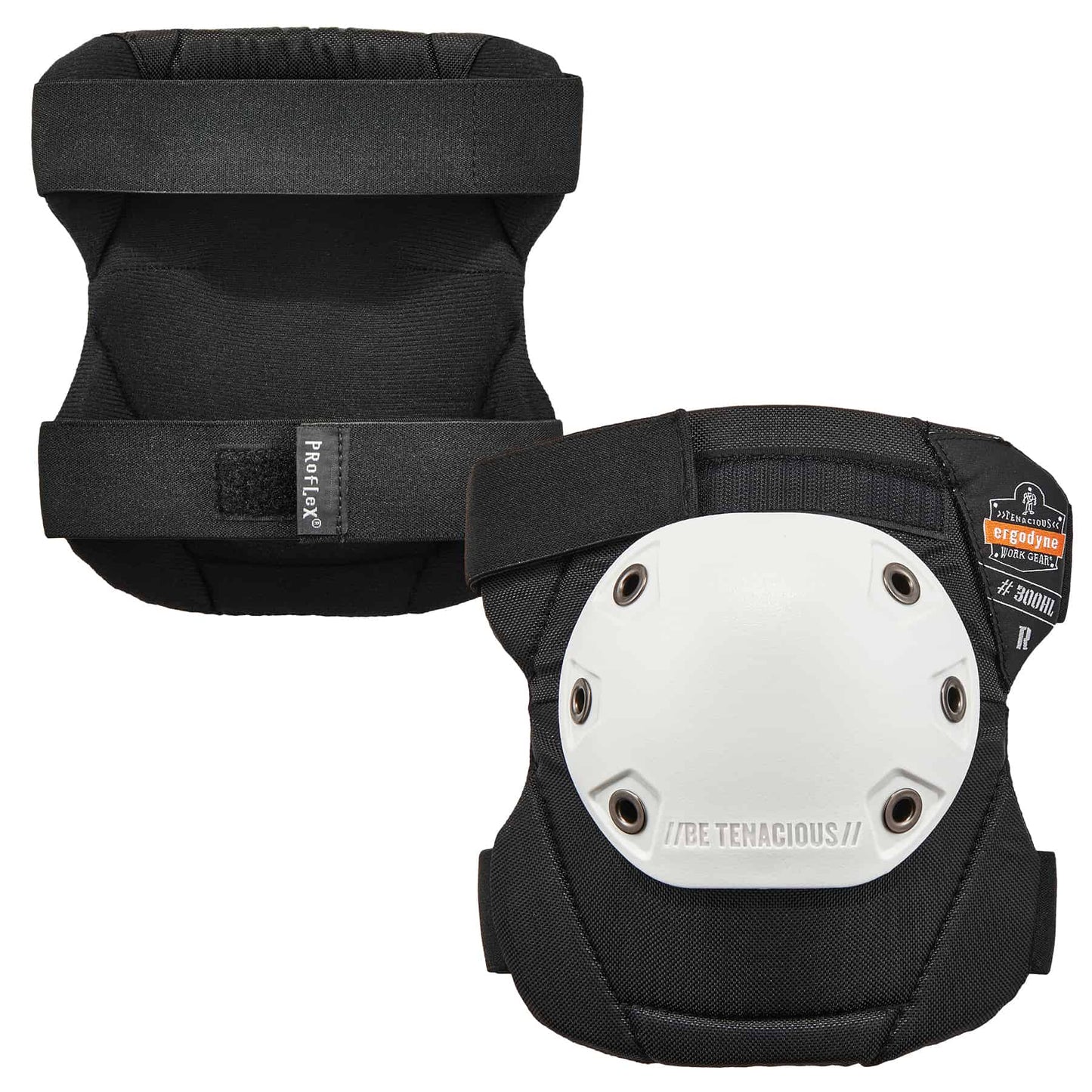 Velcro Closure Knee Pads - Ergodyne - Durable NBR Foam