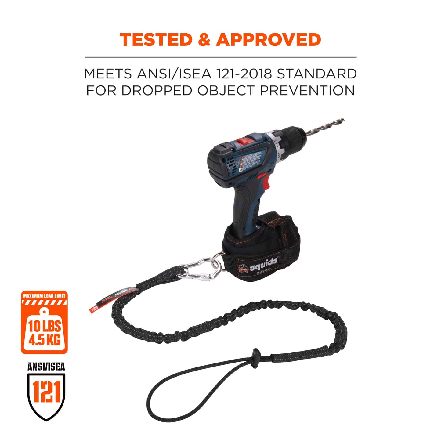 Black Lanyards - Ergodyne - Durable Tool Attachment