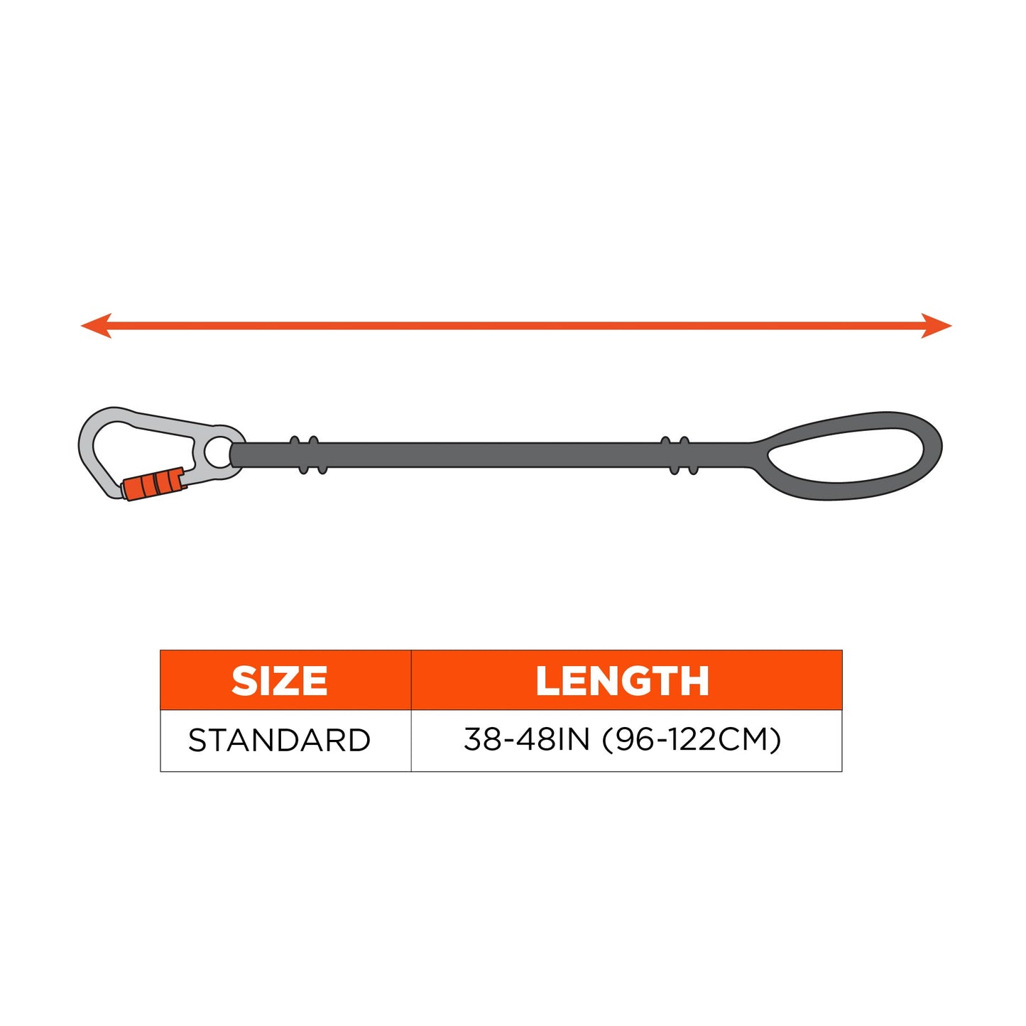 10lbs Tool Lanyards - Ergodyne - Durable Design