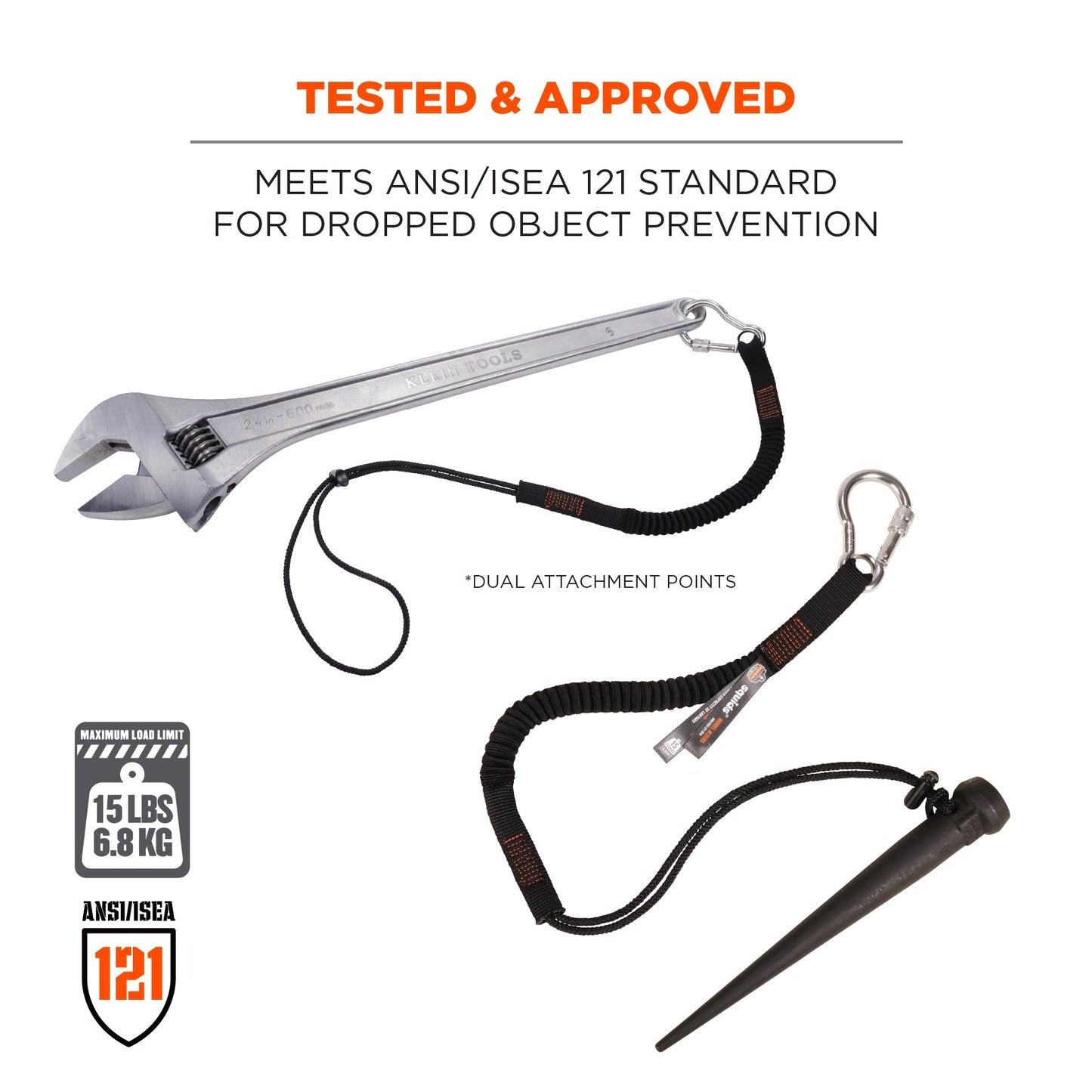 Black Lanyards - Ergodyne - Durable Tool Attachment