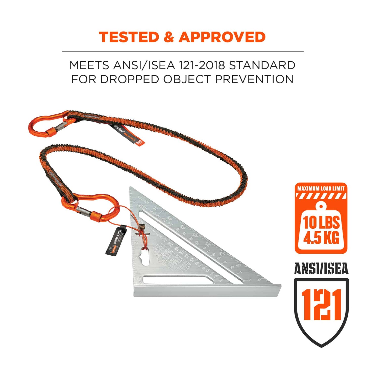 10lbs Tool Lanyards - Ergodyne - Shock Absorbing