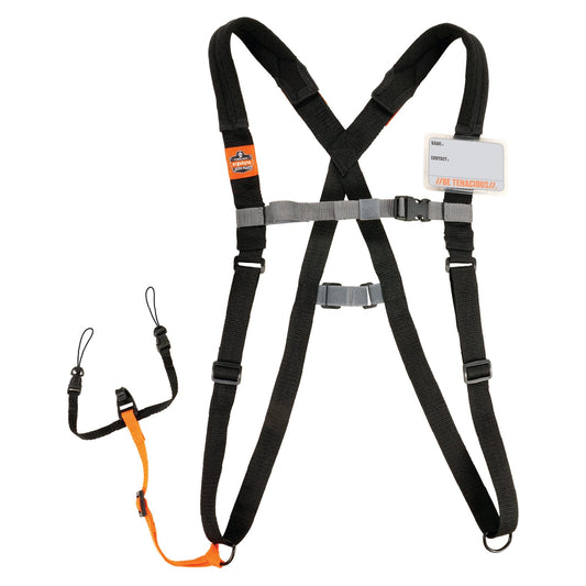 Black Lanyard Harness - Ergodyne - Padded Design