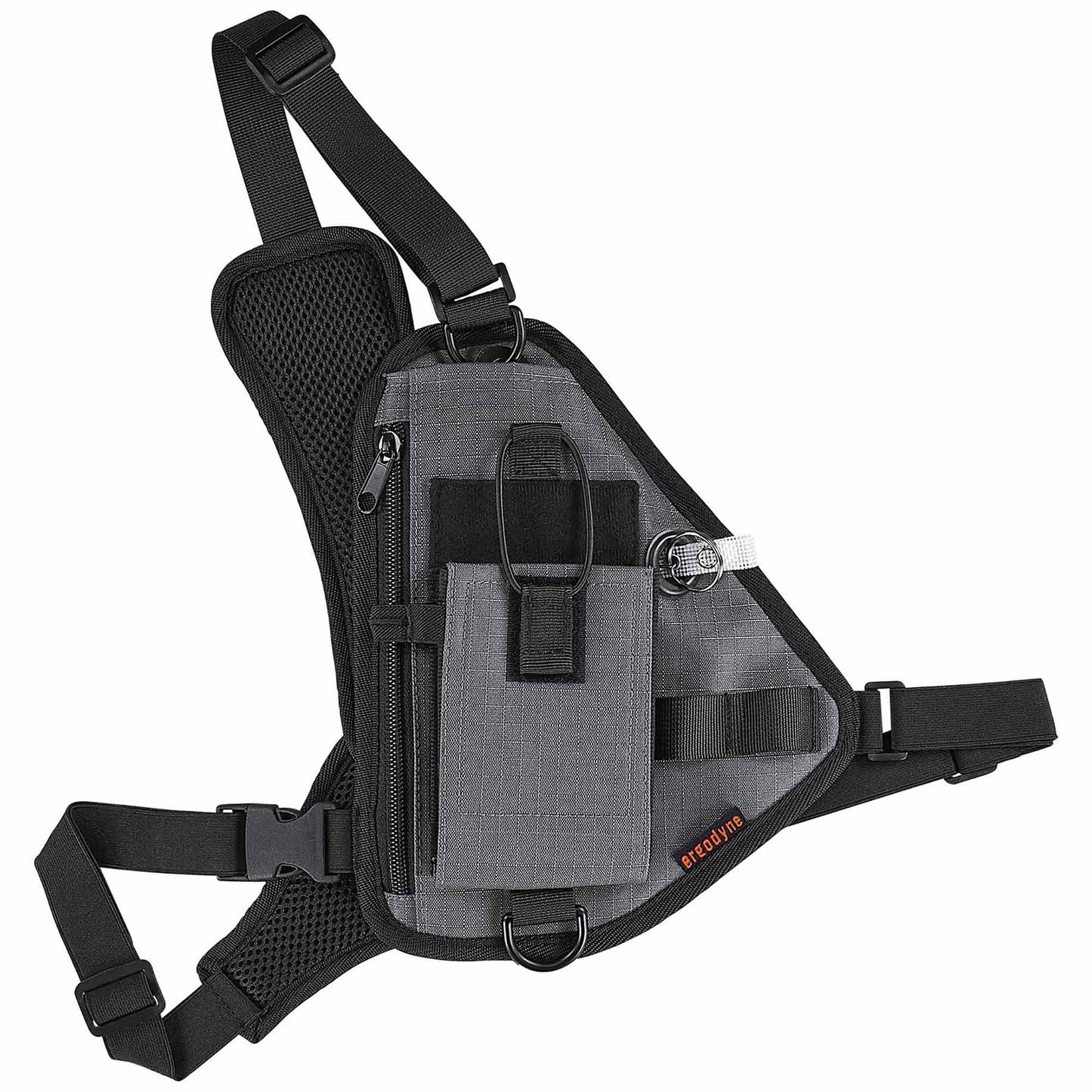Gray Holsters - Ergodyne - Durable Chest Holster