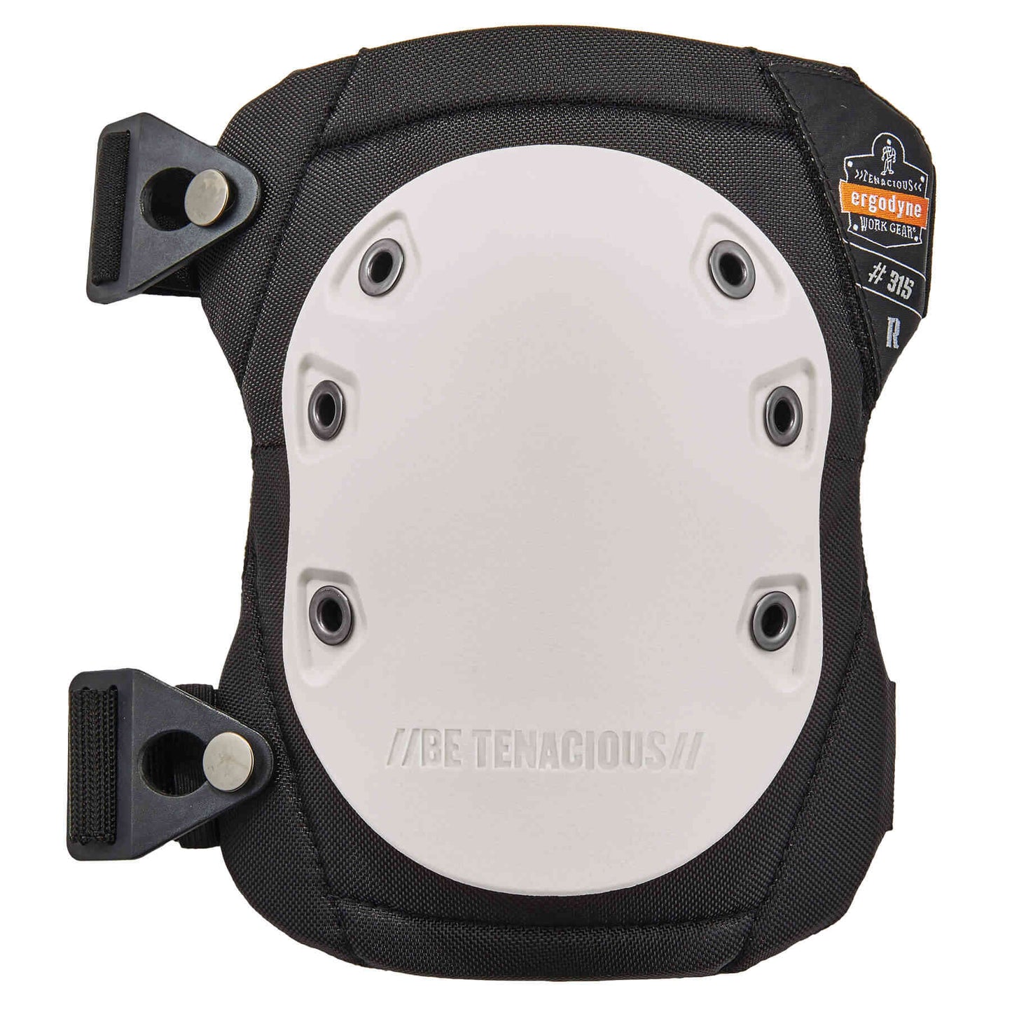 Buckle Closure Knee Pads - Ergodyne - Textured Hard Cap