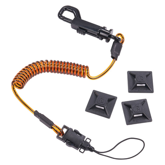 2lb/0.9kg Lanyards - Ergodyne - Durable Coil Design