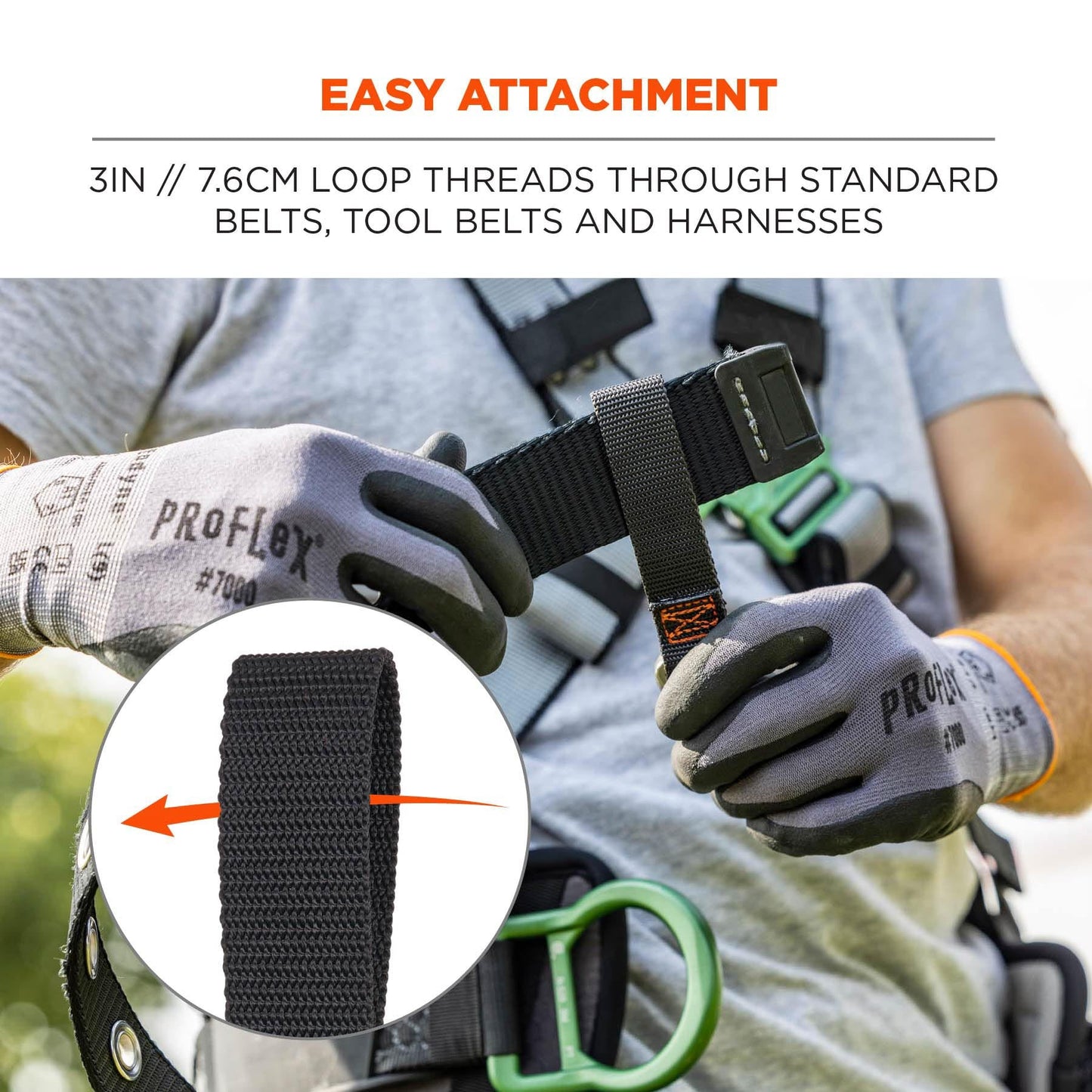 5lbs Tool Attachments - Ergodyne - Durable Anchor Strap