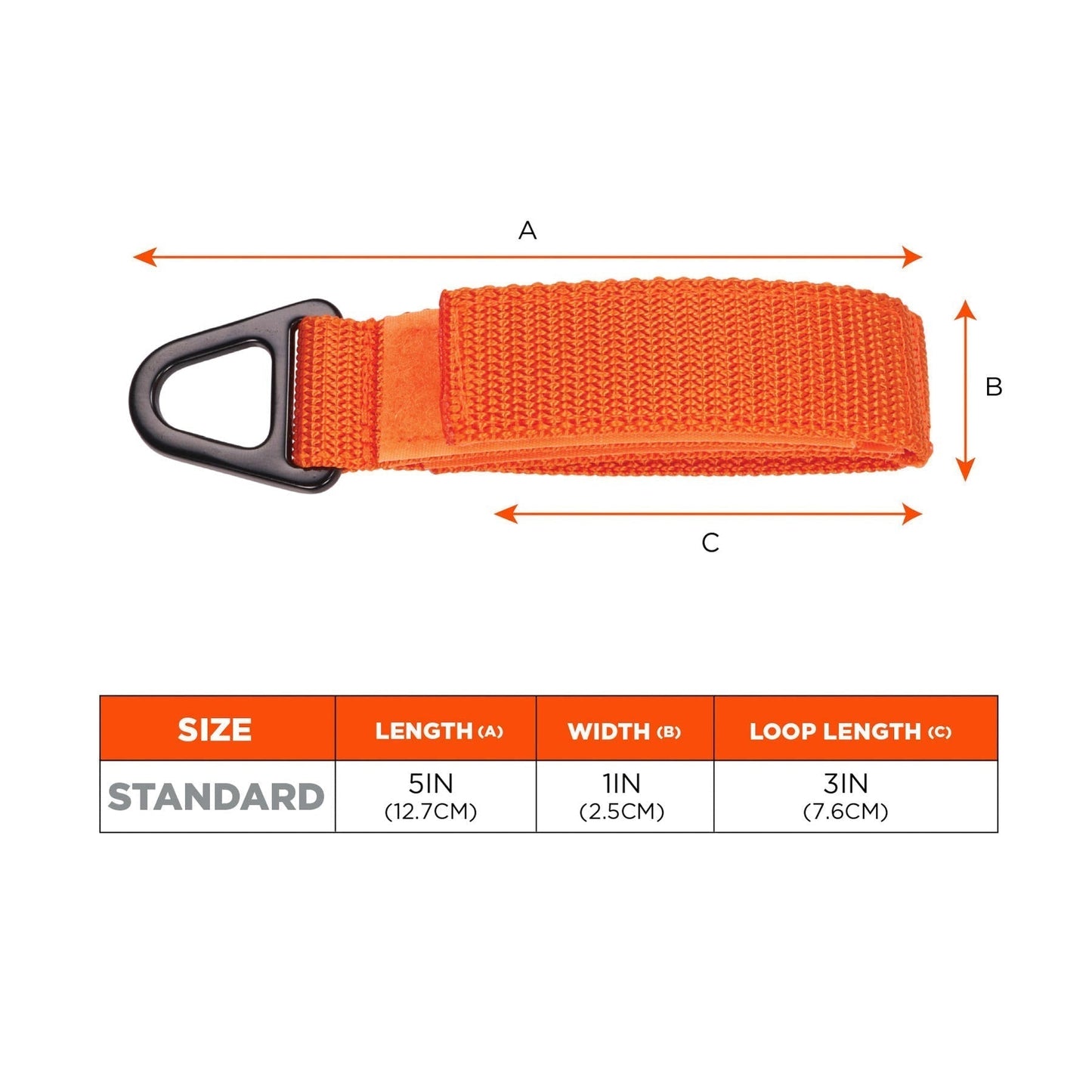 5lbs Tool Attachments - Ergodyne - Durable Anchor Strap