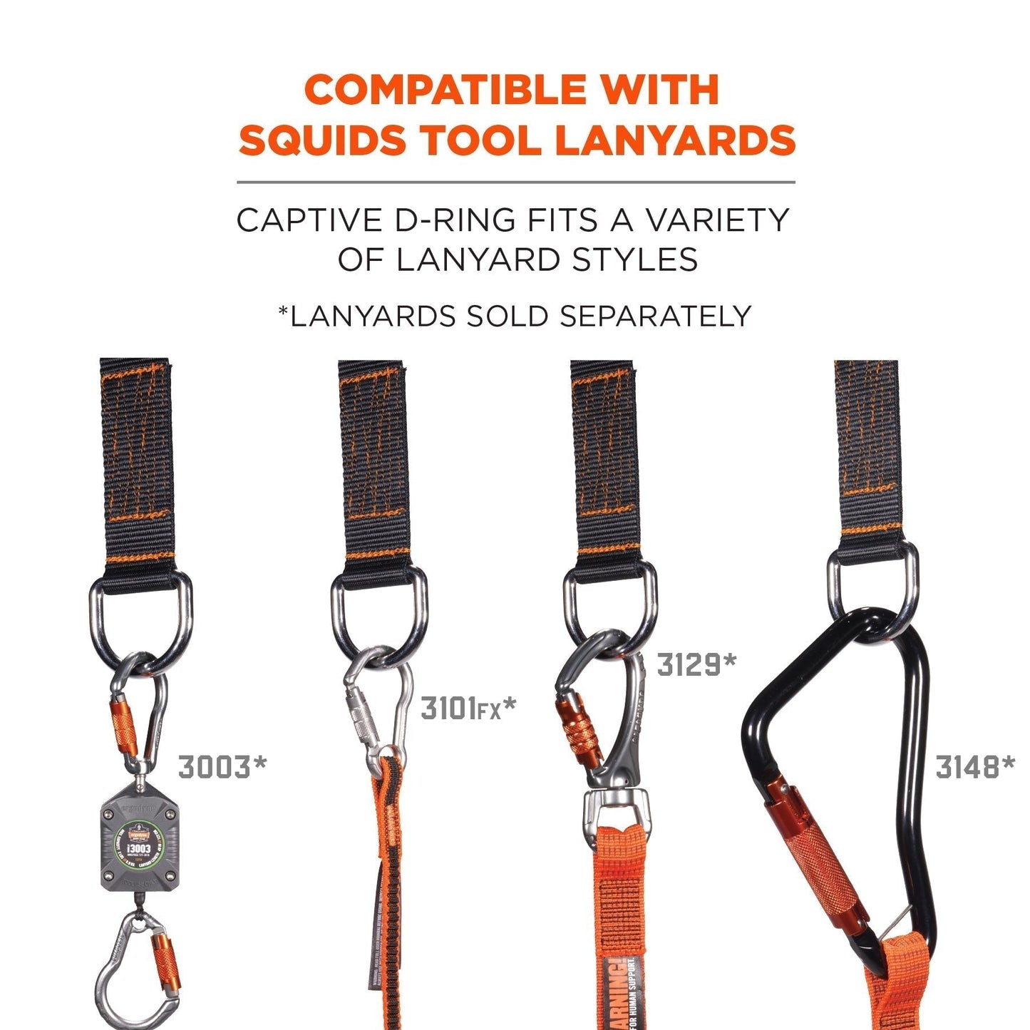 Black Anchors - Ergodyne - Durable Tool Lanyard