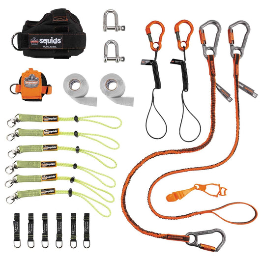 Tool Kits | Ergodyne | Squids Tethering Kit - Ergodyne - Durable Tethers