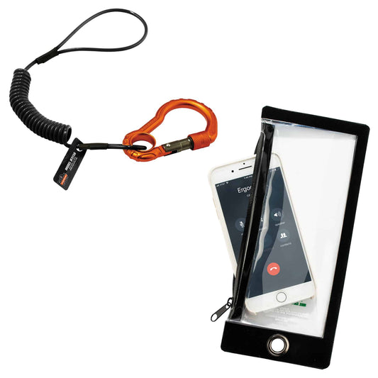 Black Tool Kits | Ergodyne | Durable Cell Phone Tether - Ergodyne - Secure Holding