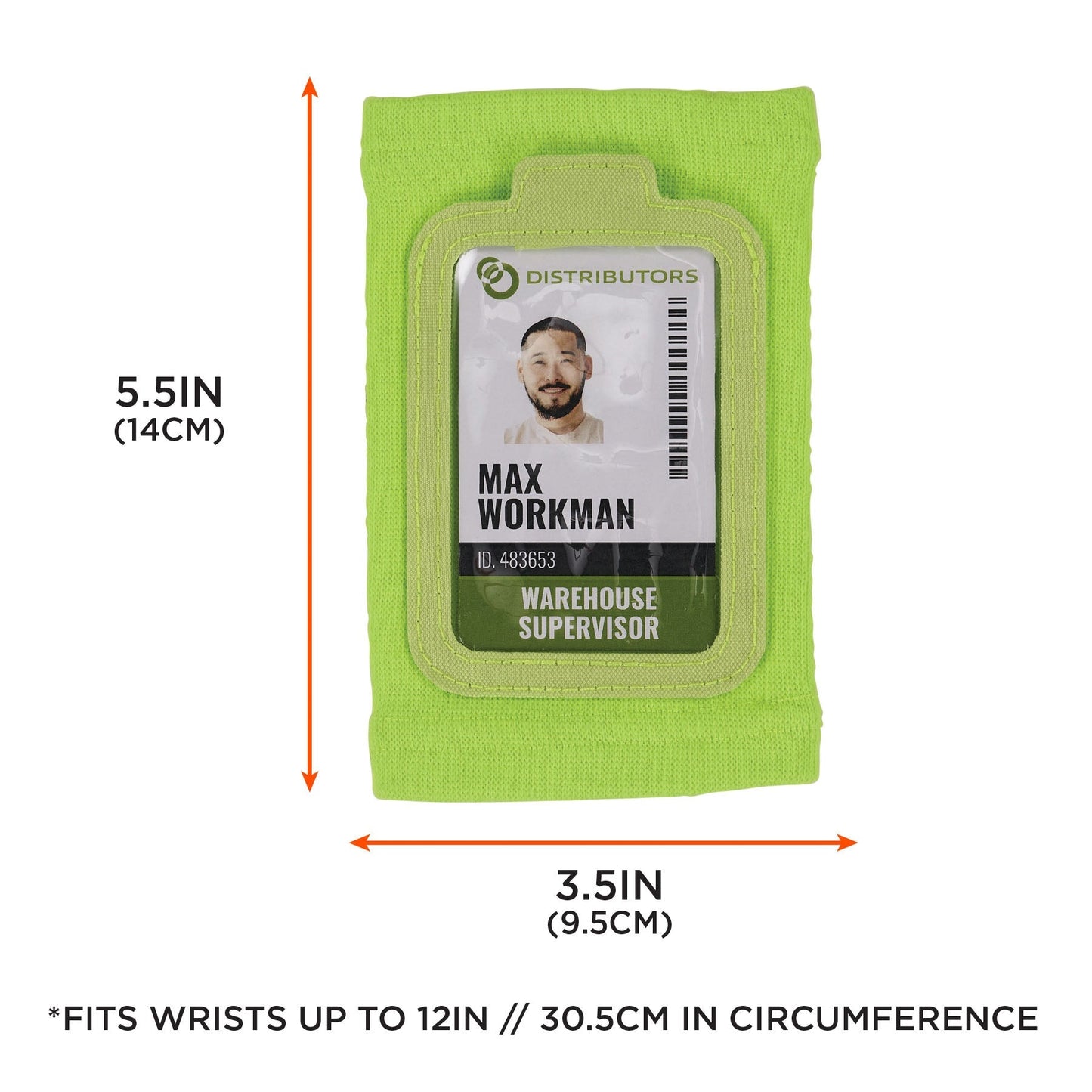 Black ID Holder - Ergodyne - Soft Polyester