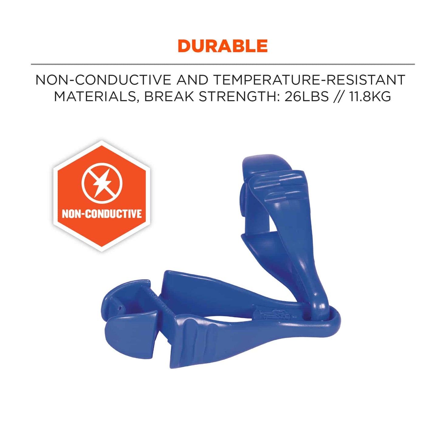 Black Glove Grabbers - Ergodyne - Lightweight Clips