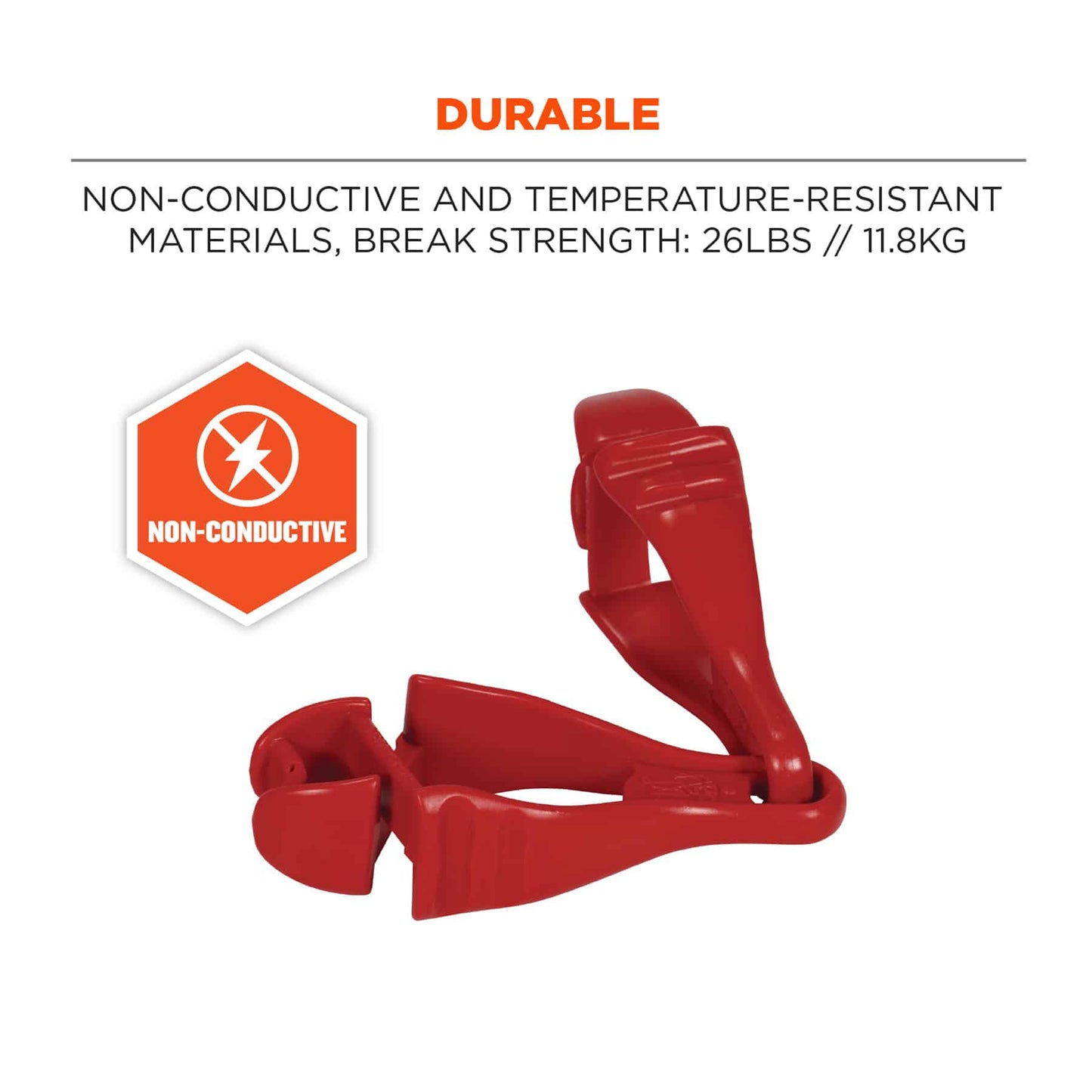 Black Glove Grabbers - Ergodyne - Lightweight Clips
