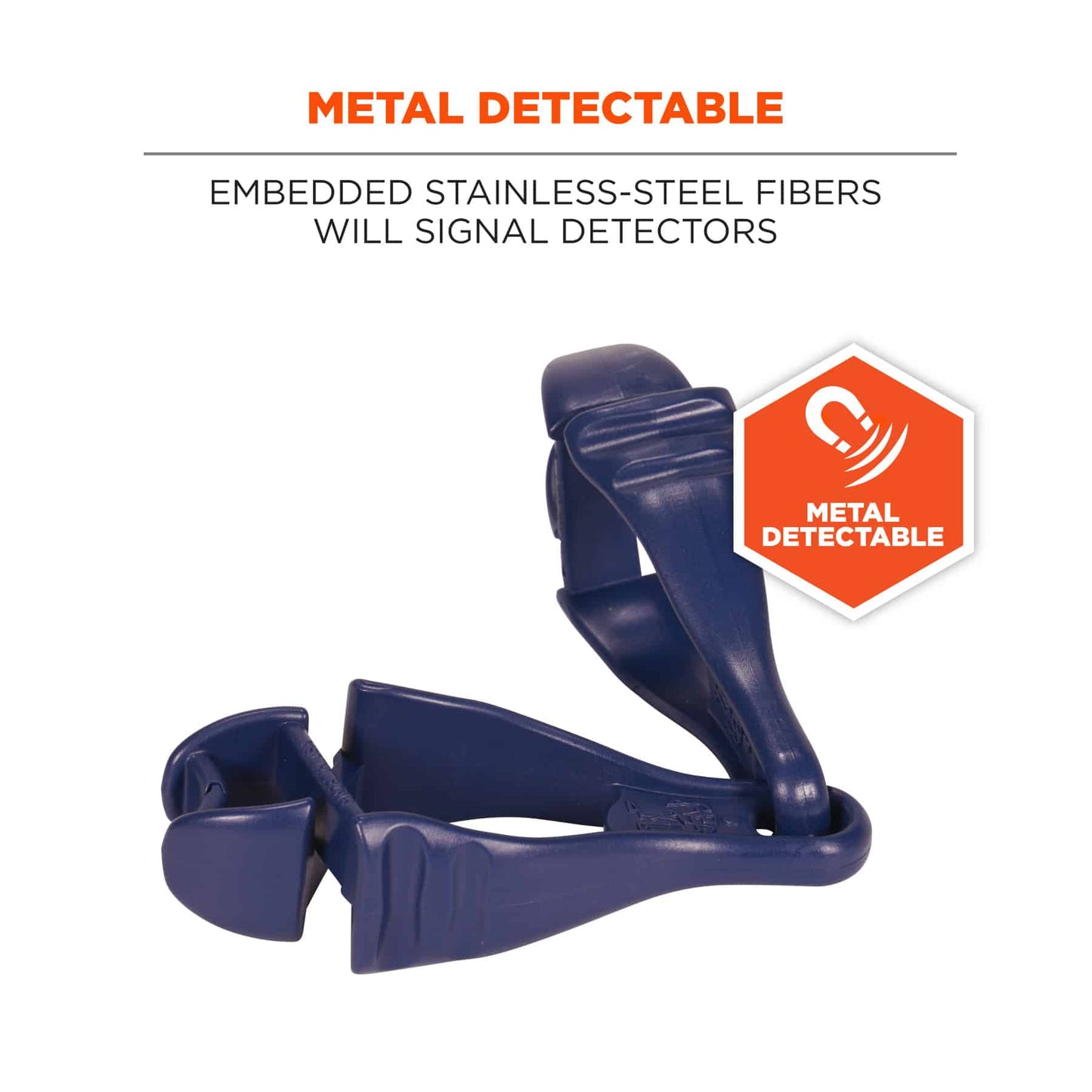 Blue Glove Grabbers - Ergodyne - Metal Detectable