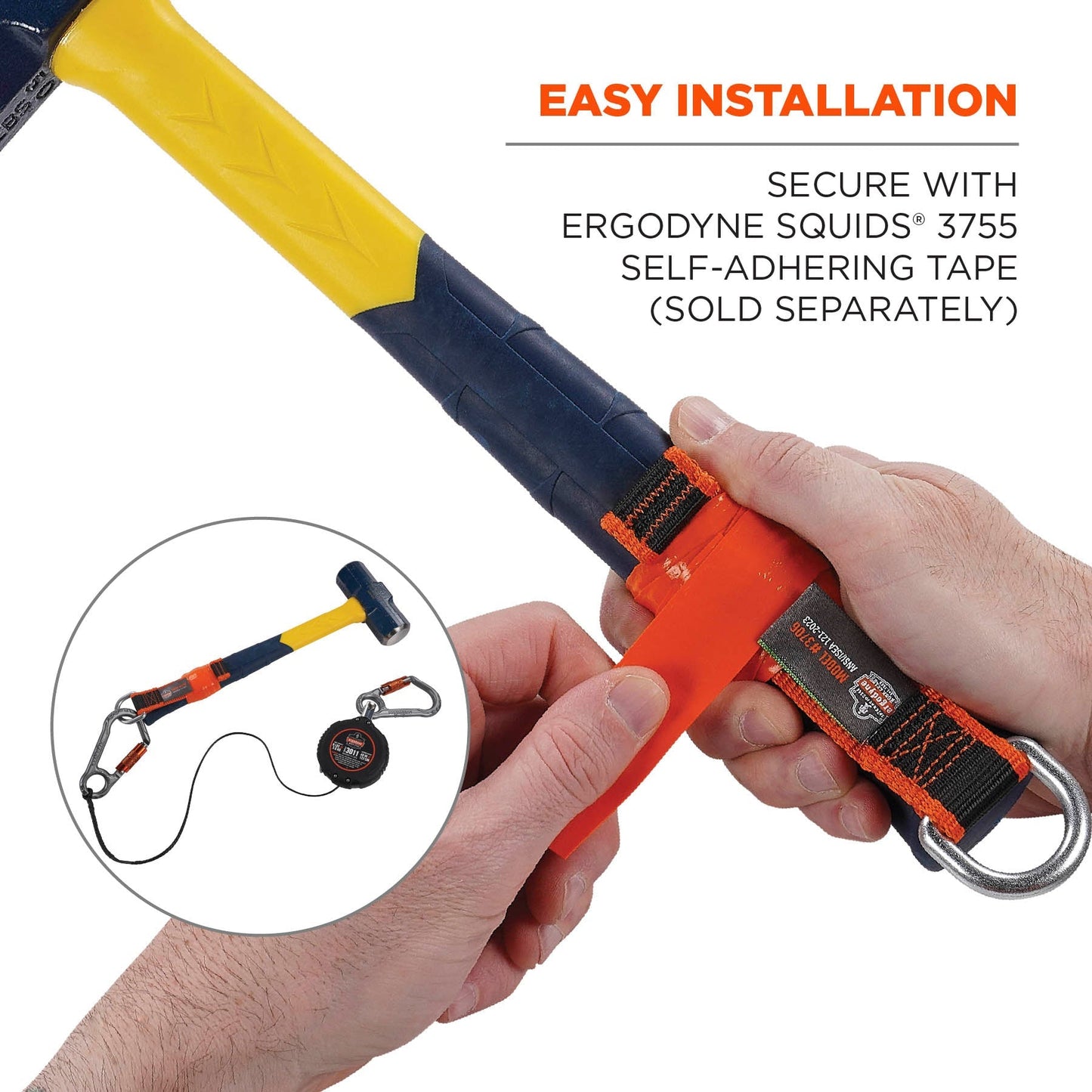5lbs/2.3kg Tools - Ergodyne - Durable Tool Tether - Secure Attachments