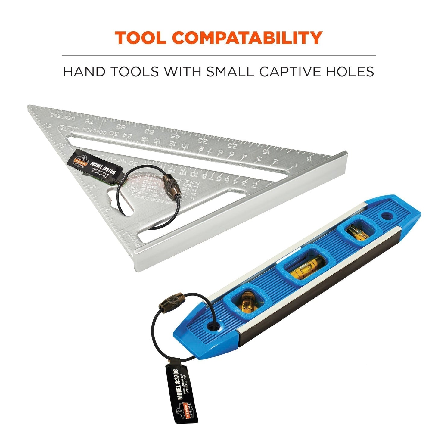3lbs/1.4kg Tools - Ergodyne - Secure Tool Attachment