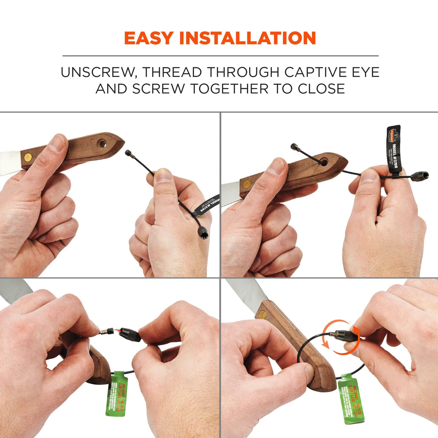 3lbs/1.4kg Tools - Ergodyne - Secure Tool Attachment