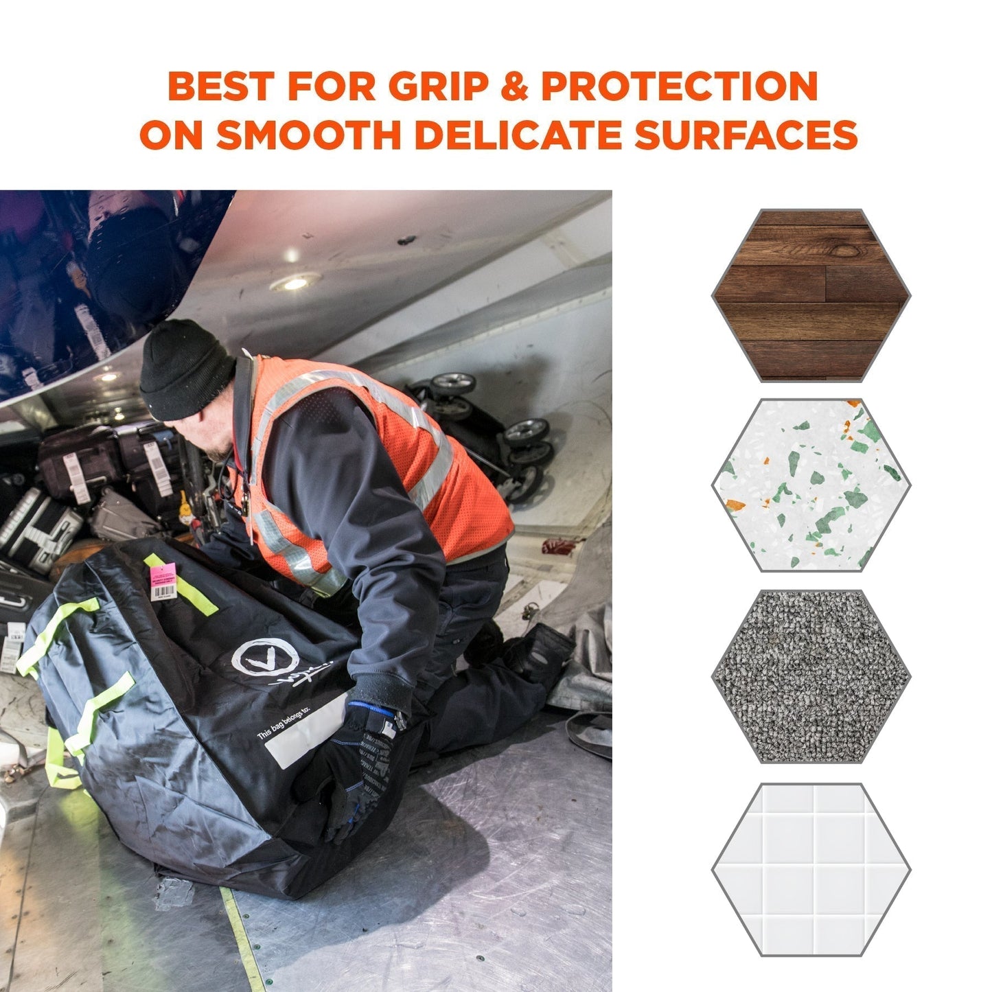 Black Knee Pads - Ergodyne - Comfort Hinge Technology