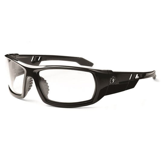 Clear Lens Glasses - Ergodyne - Durable Black Frame - Safety
