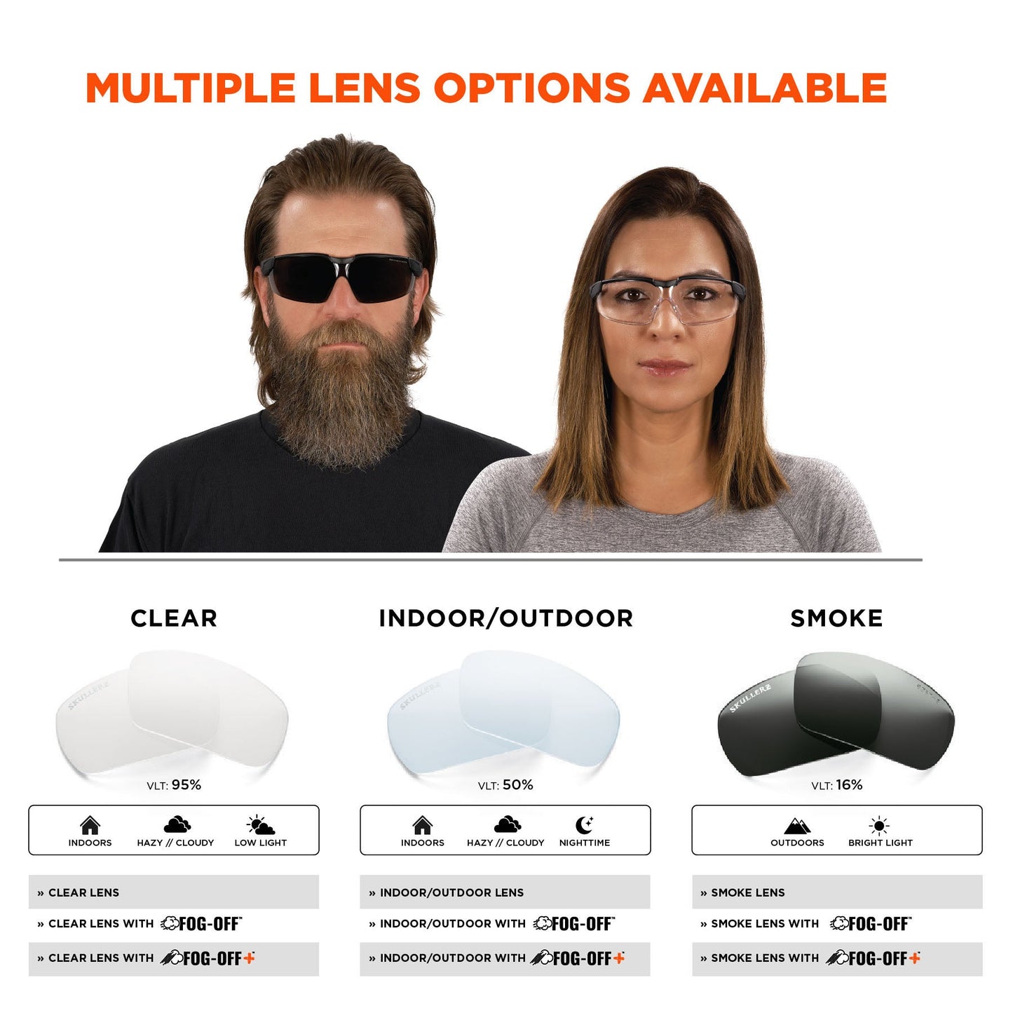 Clear Lens Glasses - Ergodyne - Impact-Resistant Design