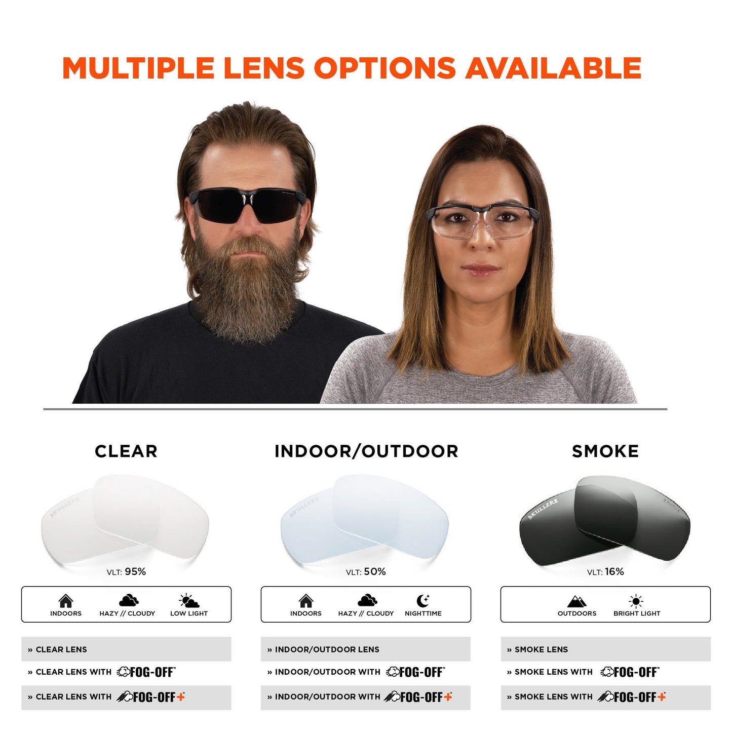 Clear Lens Glasses - Ergodyne - Impact-Resistant Design
