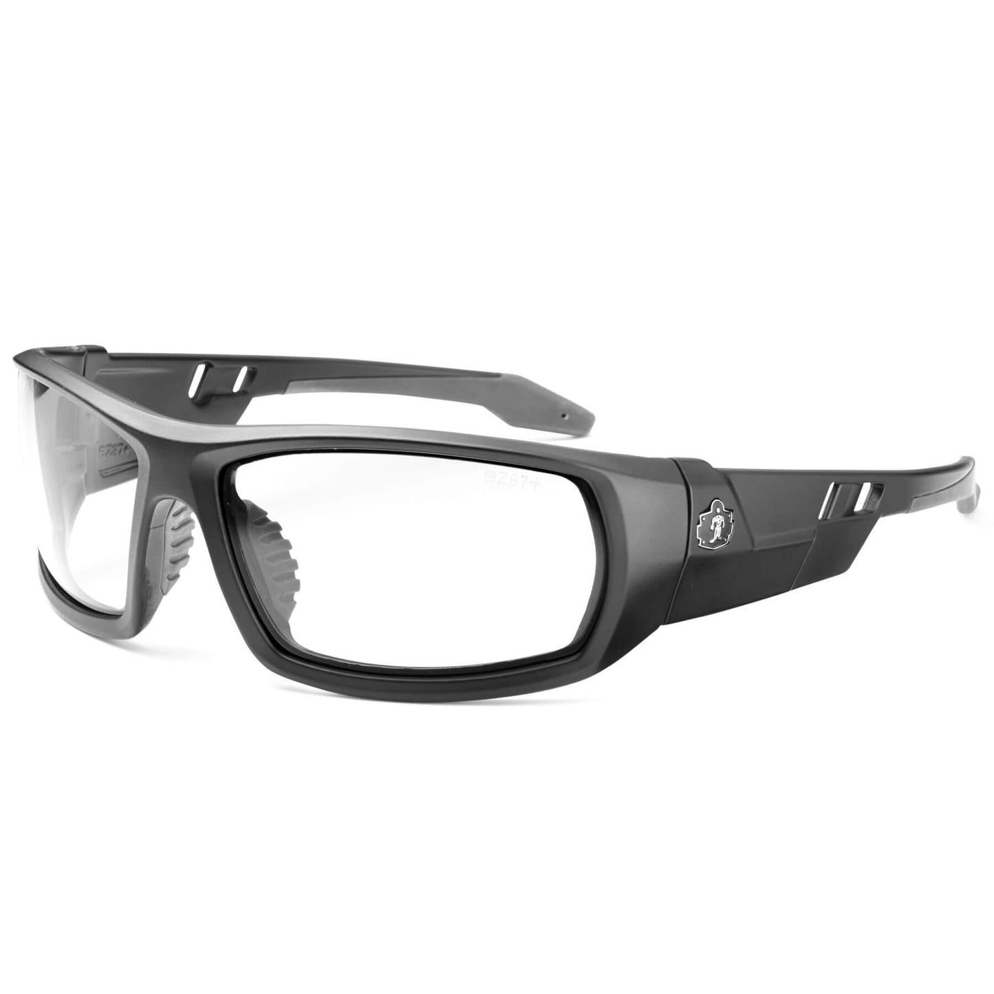 Clear Lens Glasses - Ergodyne - Durable Black Frame - Safety