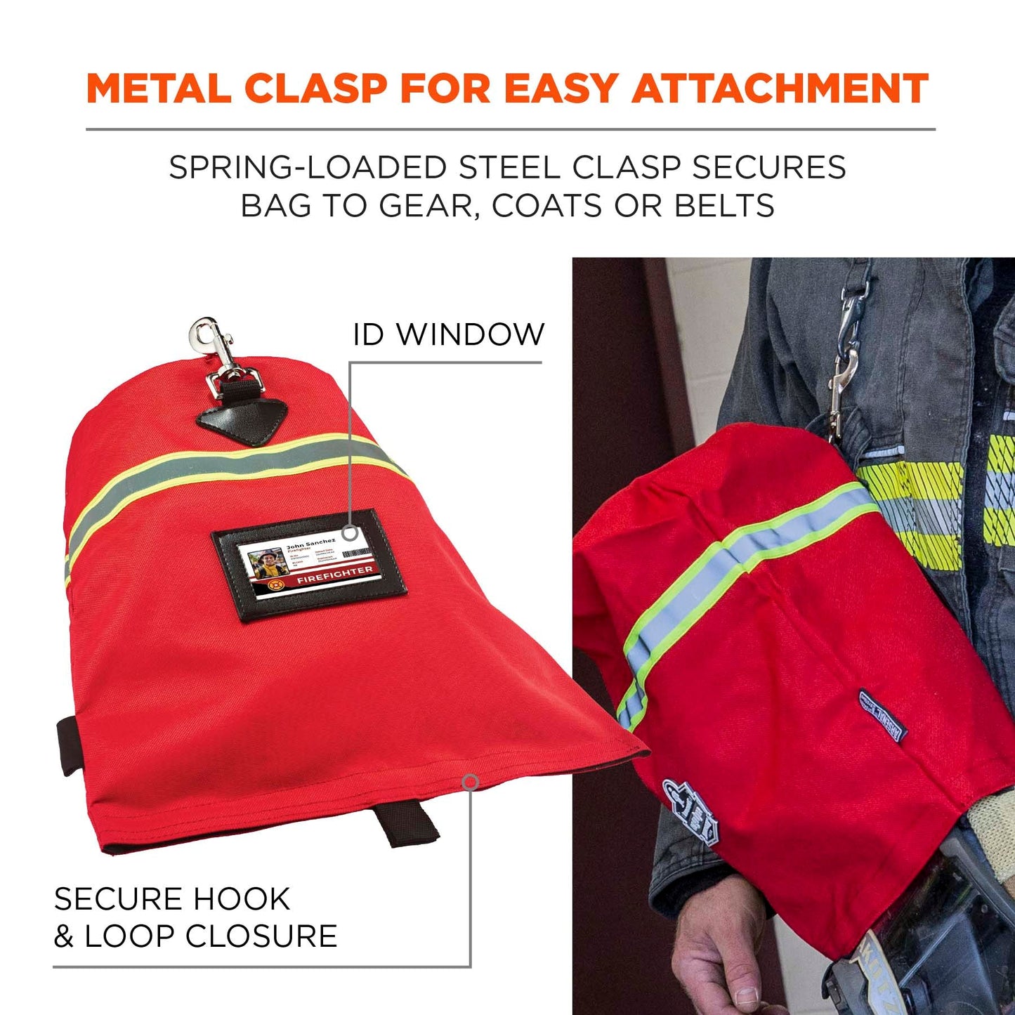 Hook and Loop Bottom Closure PPE Bags - Ergodyne - Durable Design