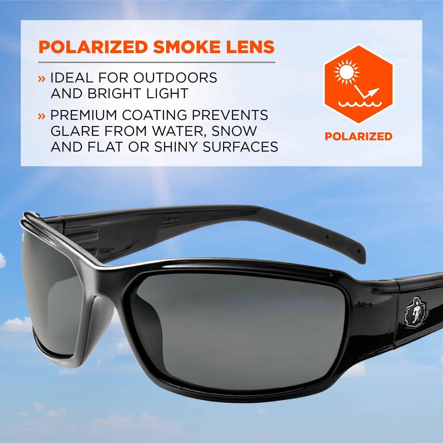 Clear Lens Glasses - Ergodyne - Impact Resistant