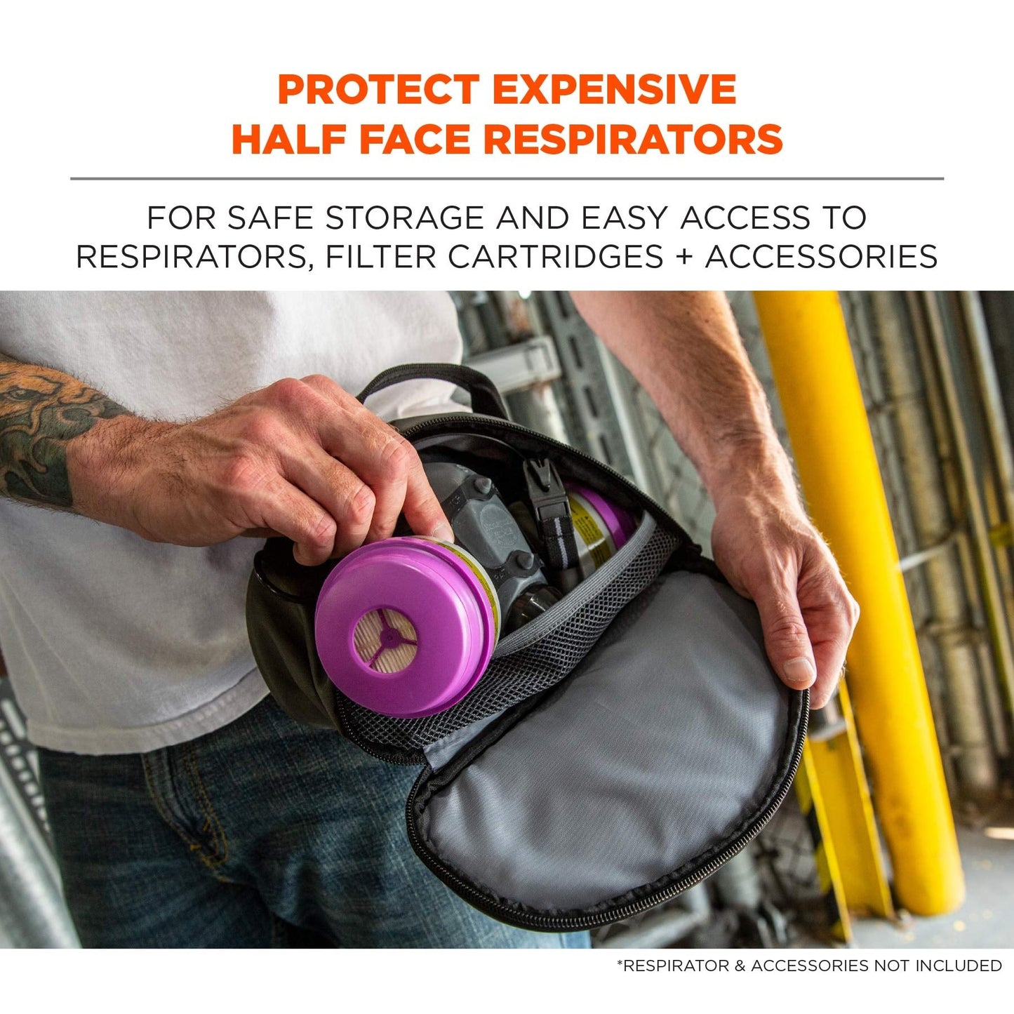 Gray PPE Bags - Ergodyne - Durable Storage Solution