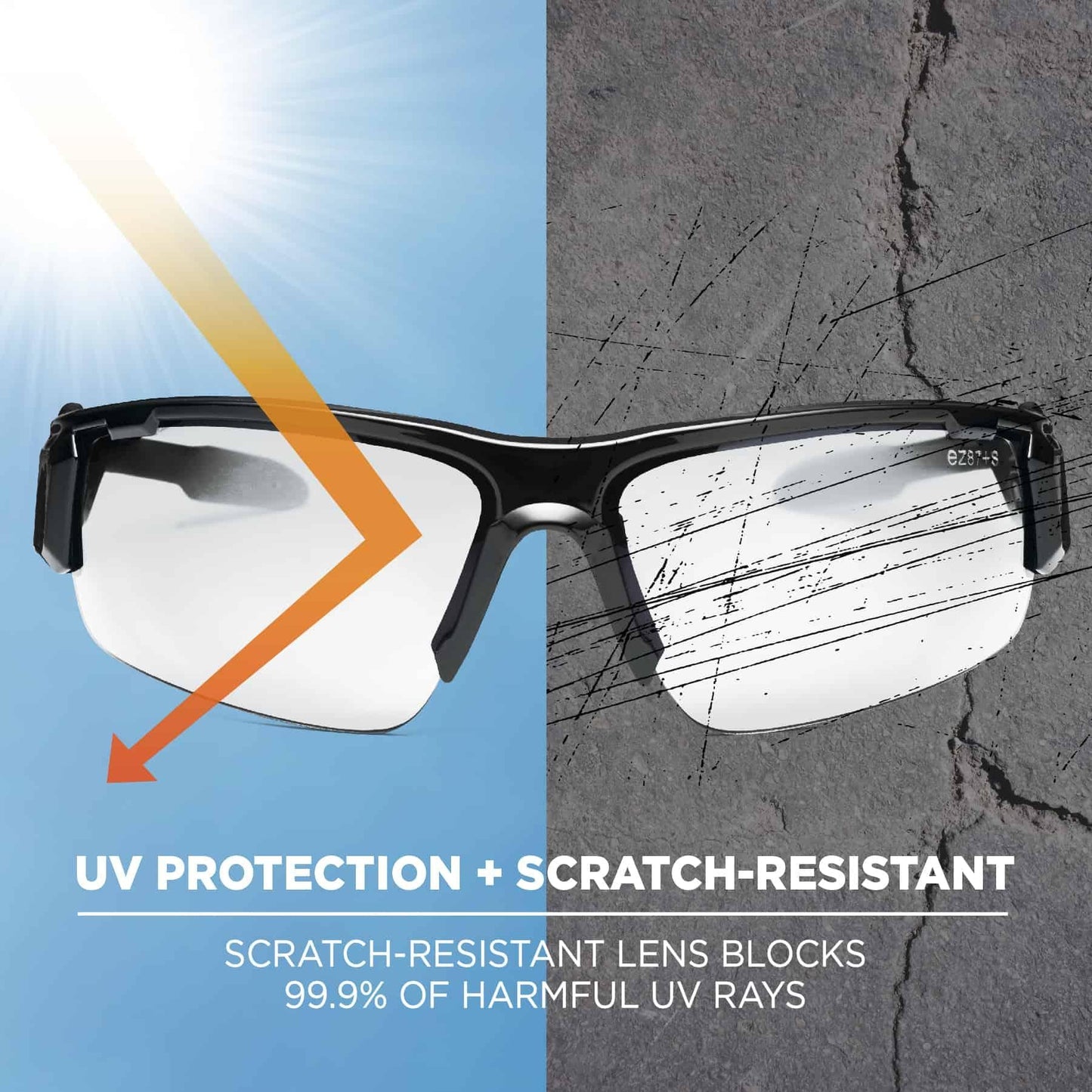 Clear Lens Glasses - Ergodyne - Durable Design