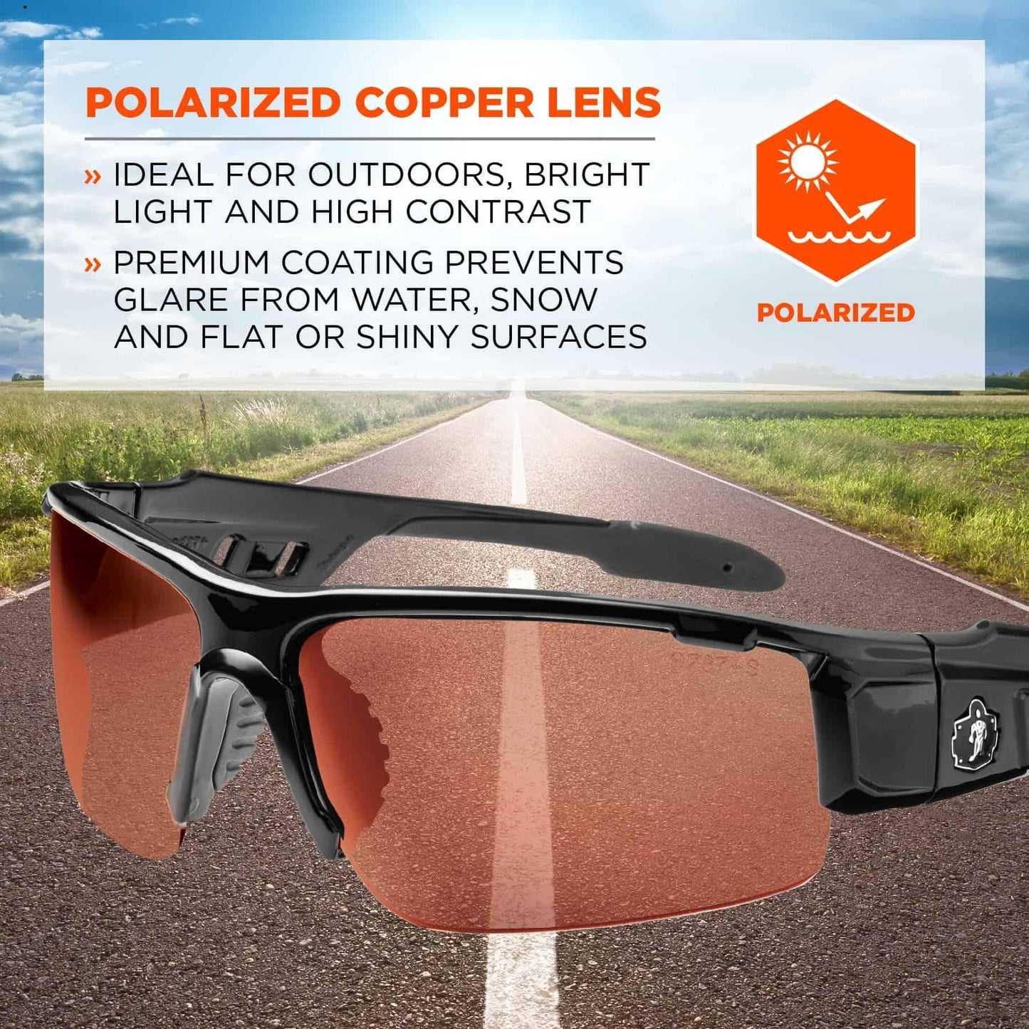 Clear Lens Glasses - Ergodyne - Durable Design