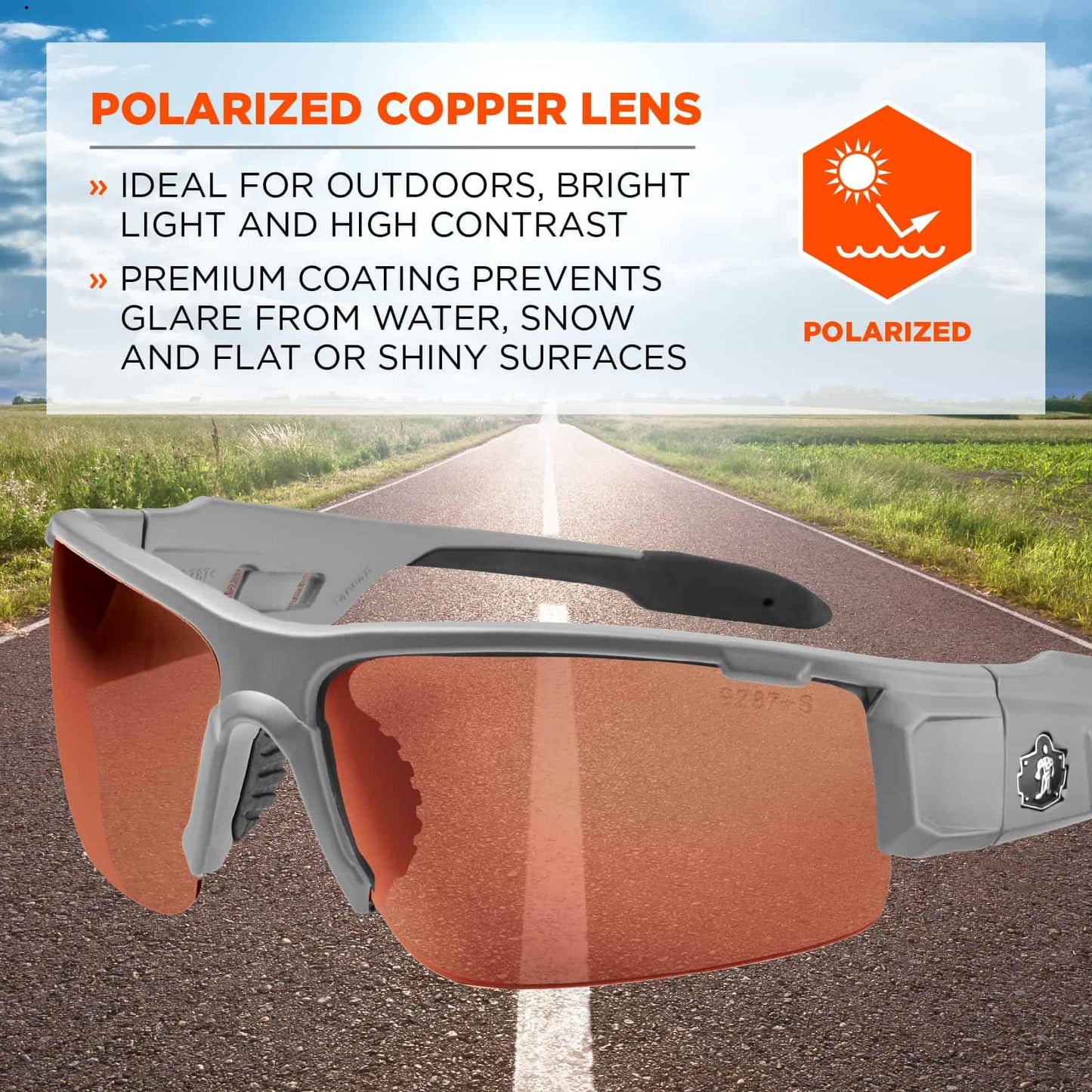 Clear Lens Glasses - Ergodyne - Durable Design