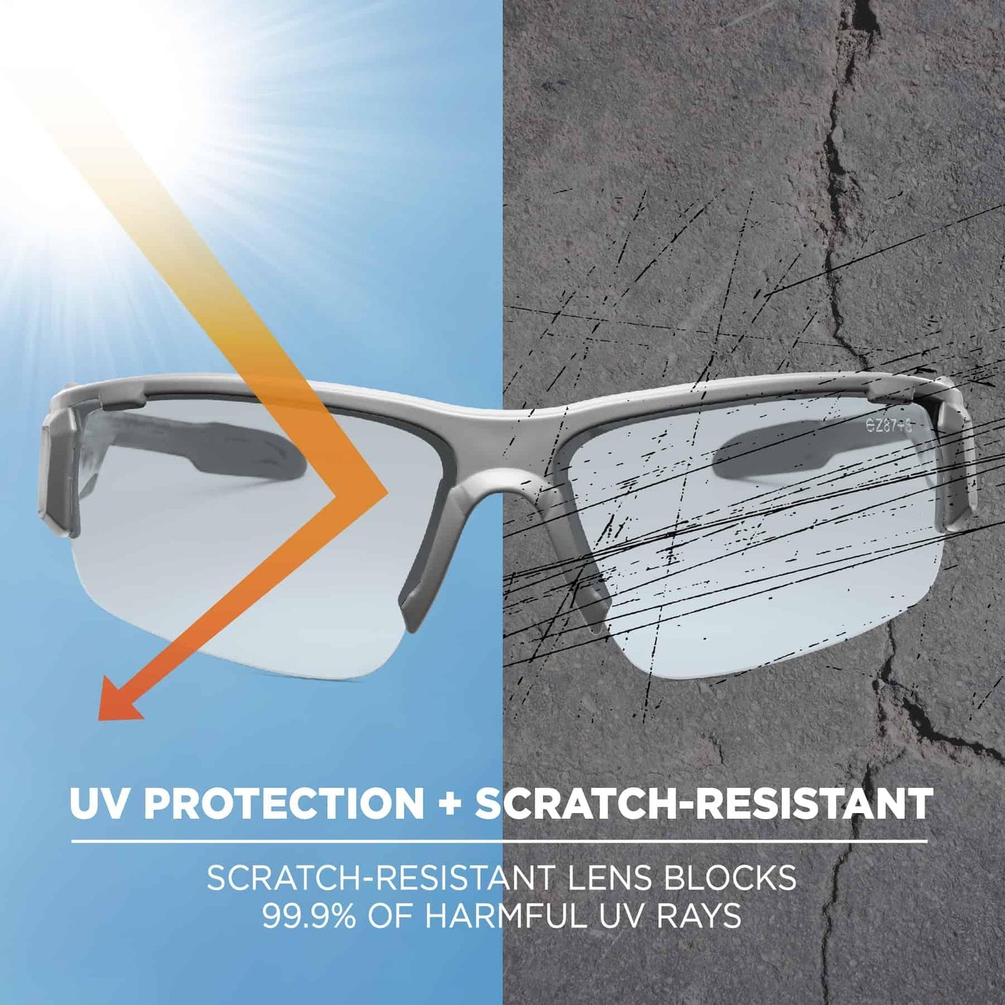 Clear Lens Glasses - Ergodyne - Durable Design