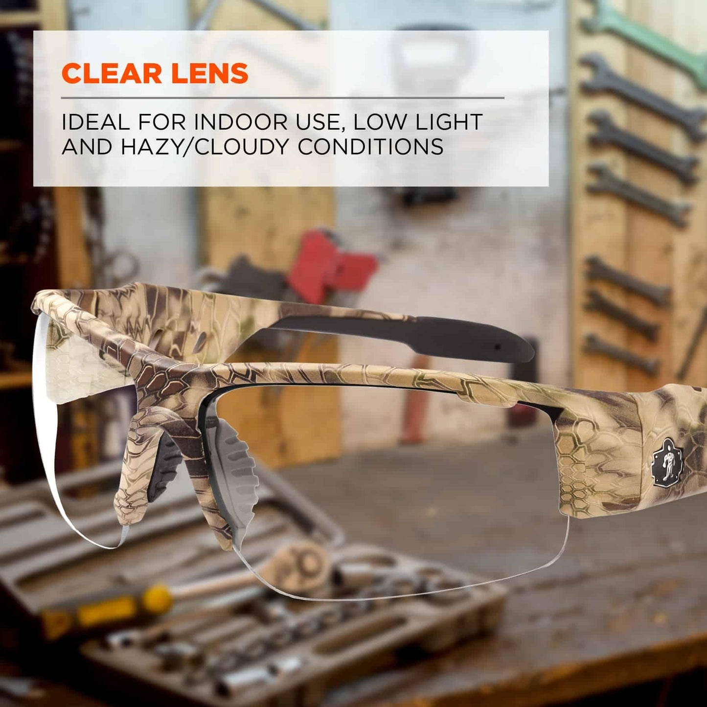 Clear Lens Glasses - Ergodyne - Durable Design