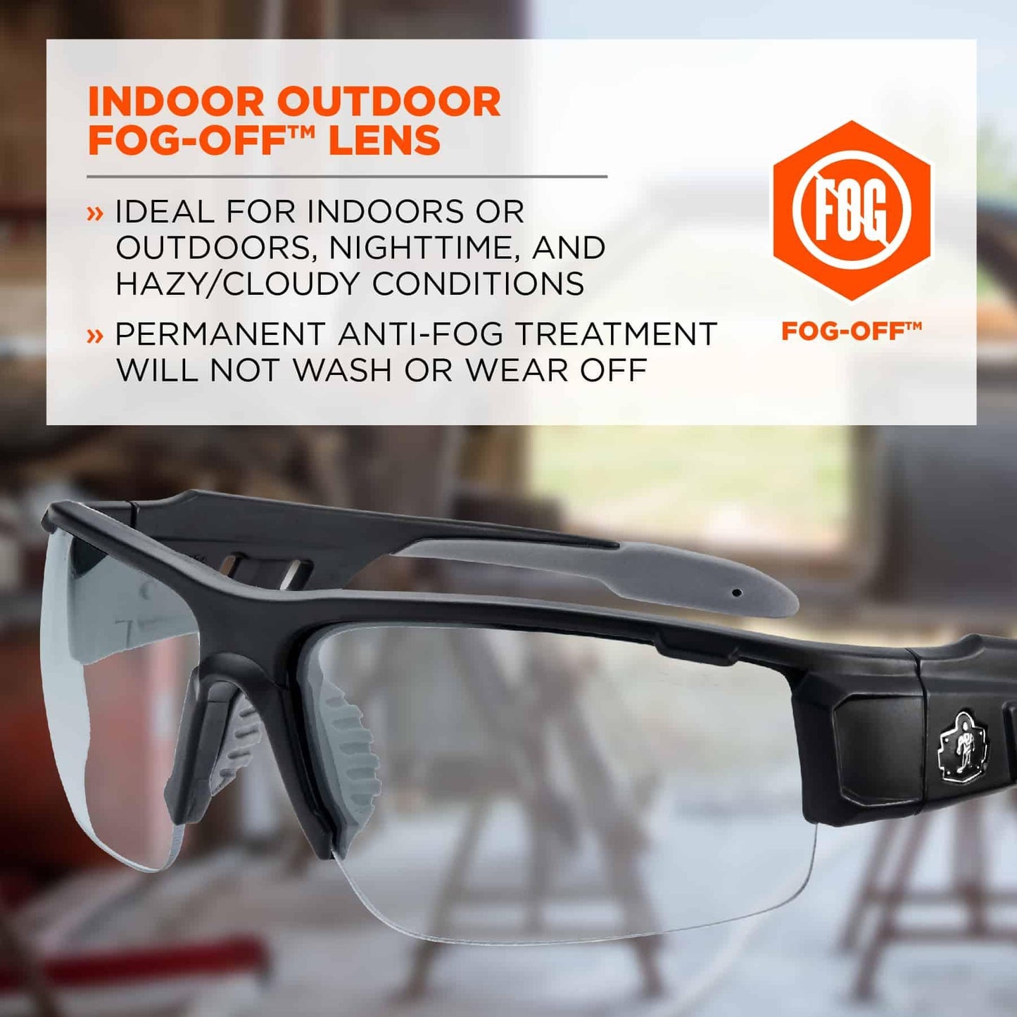 Clear Lens Glasses - Ergodyne - Durable Design