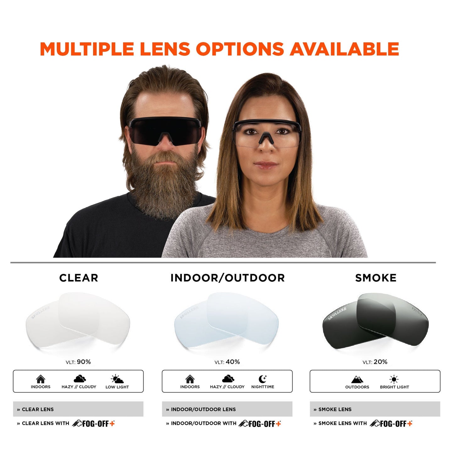 Clear Lens Glasses - Ergodyne - Impact-Resistant Style
