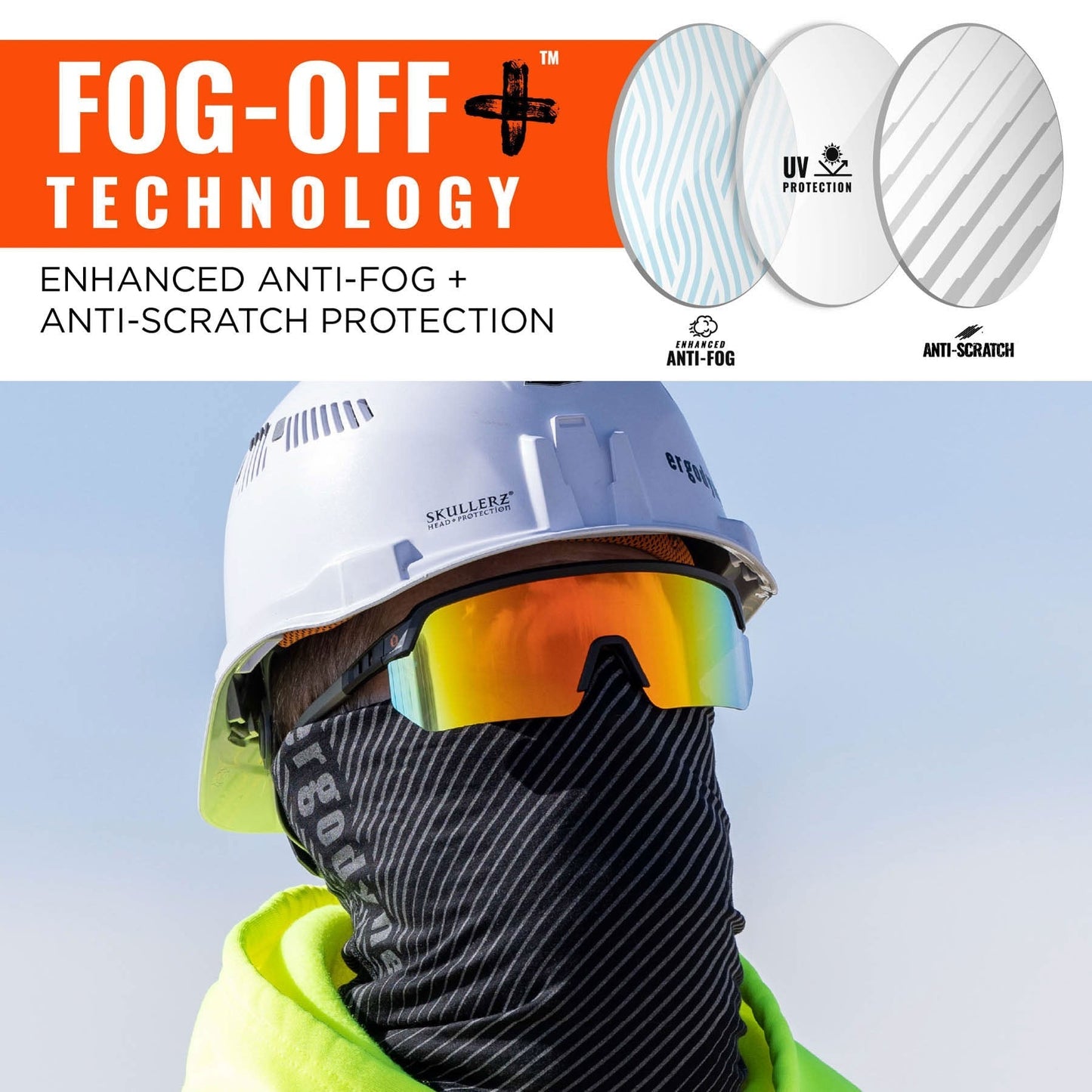 Clear Lens Glasses - Ergodyne - Impact-Resistant Style