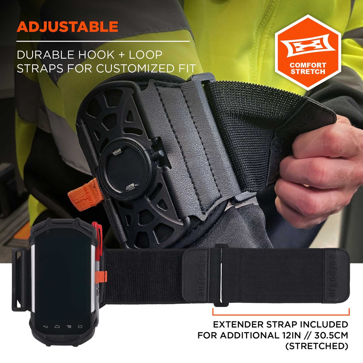 Black Holsters - Ergodyne - Adjustable Scanner Mount