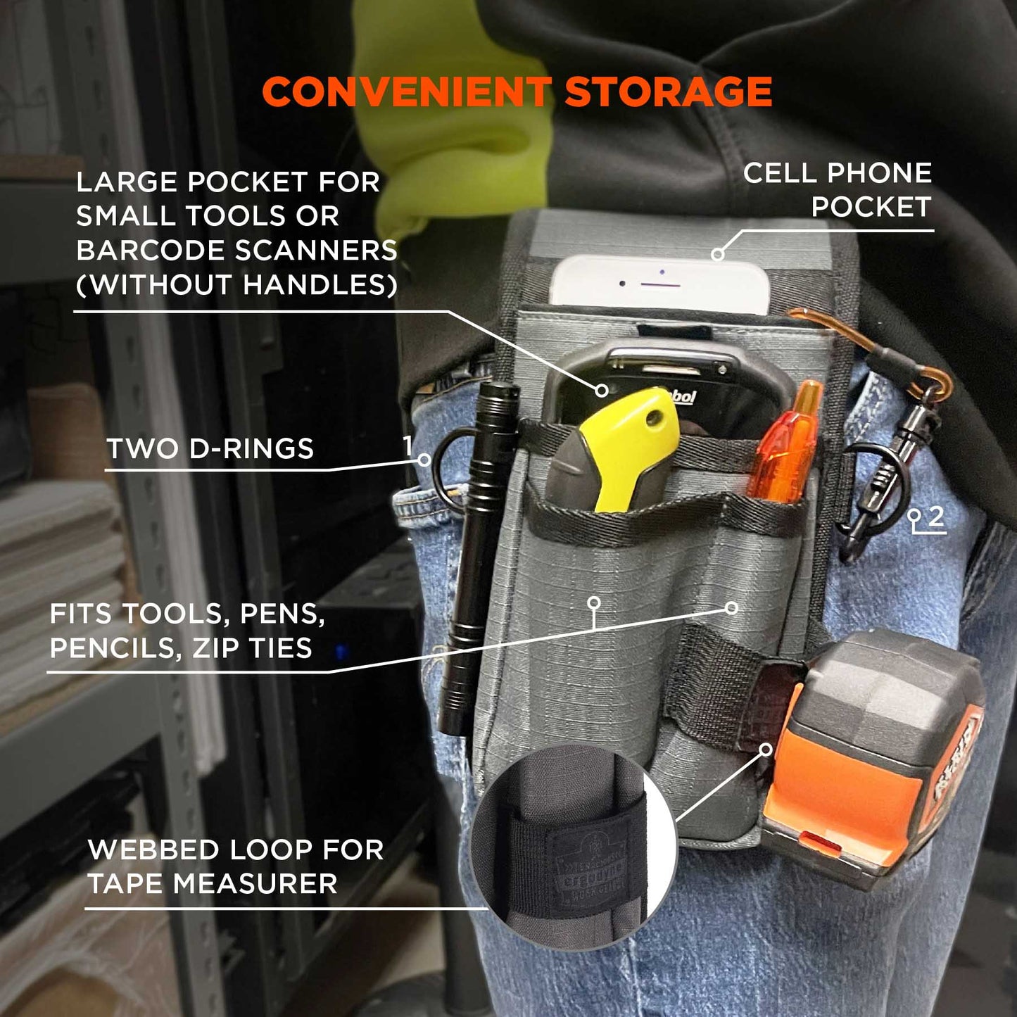 Belt Loop Tool Pouches - Ergodyne - Durable Tool Holder