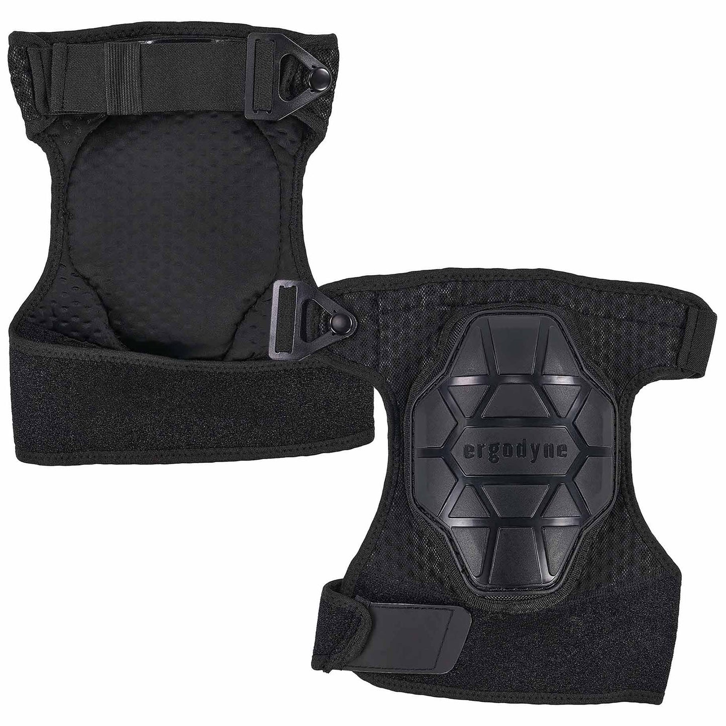 Black Knee Pads - Ergodyne - Non-Marring Foam Cap