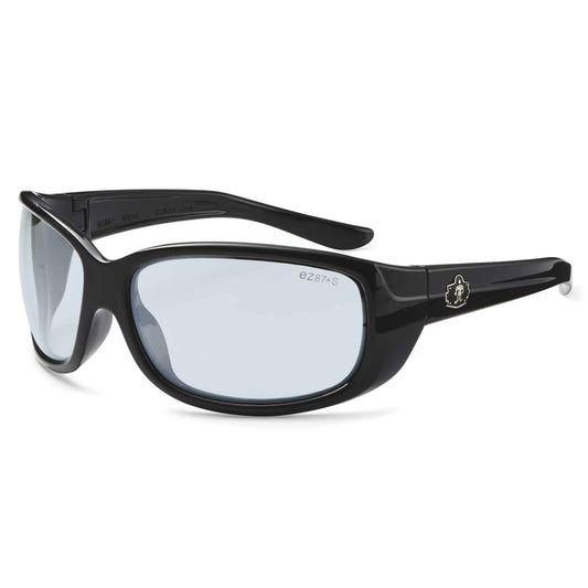 Indoor/Outdoor Lens Glasses - Ergodyne - Safety Black Frame