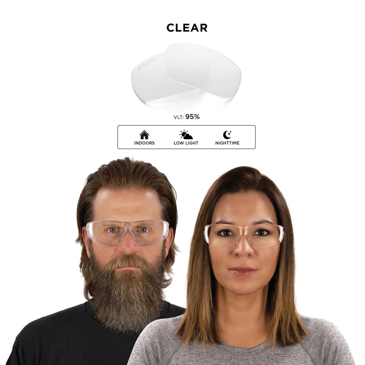 Glasses | Ergodyne | Skullerz Vordr Safety - Ergodyne - Impact Resistant