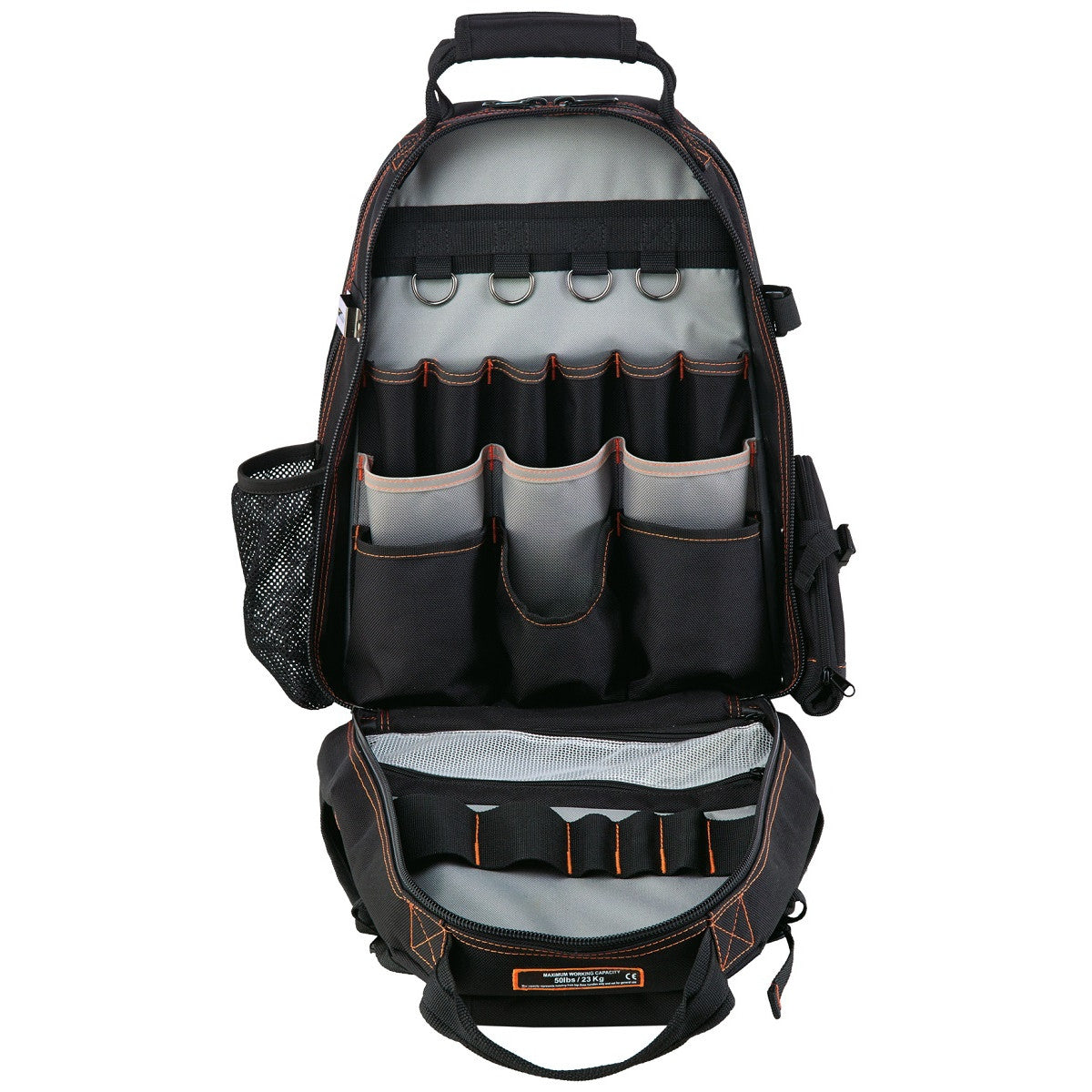 Black/Gray Backpack - Ergodyne - Dual Compartment Tool